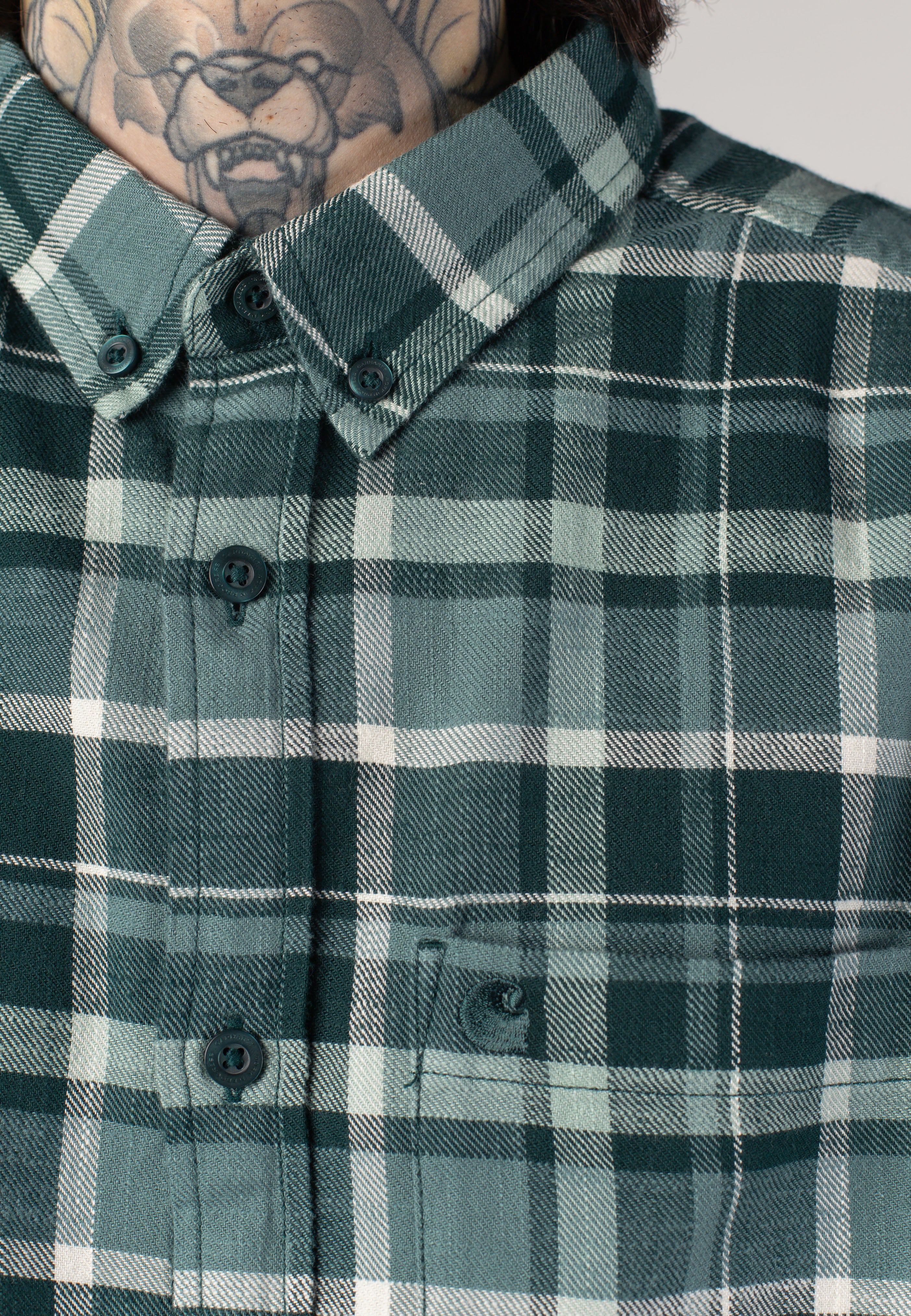 Carhartt WIP - Fendrick Fendrick Check/Deep Lagoon - Shirt | Men-Image