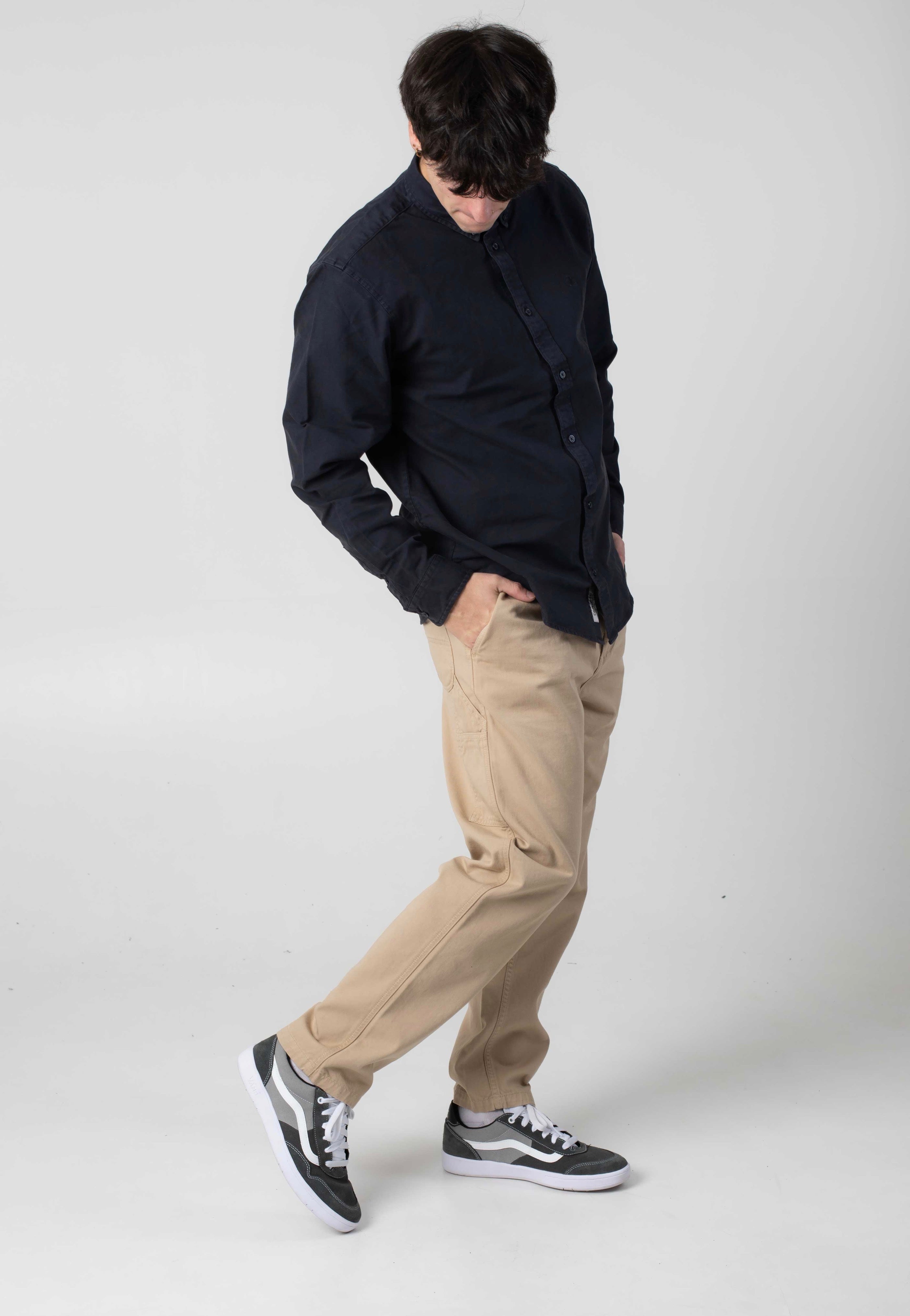 Carhartt WIP - Flint Garment Dyed Wall - Pants | Men-Image