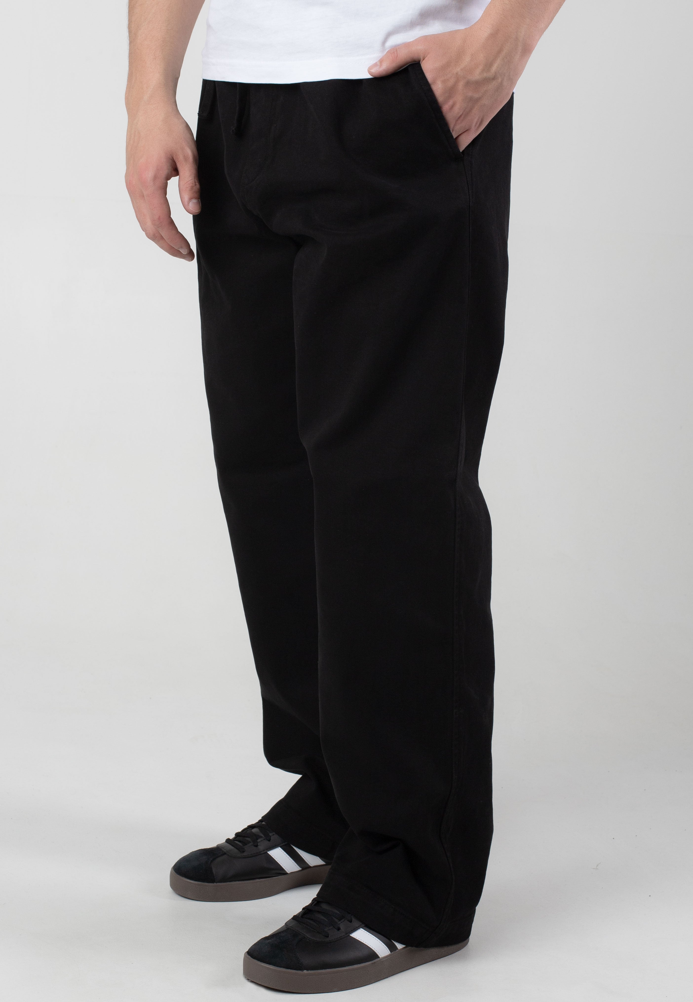 Carhartt WIP - Floyde Black - Pants | Men-Image