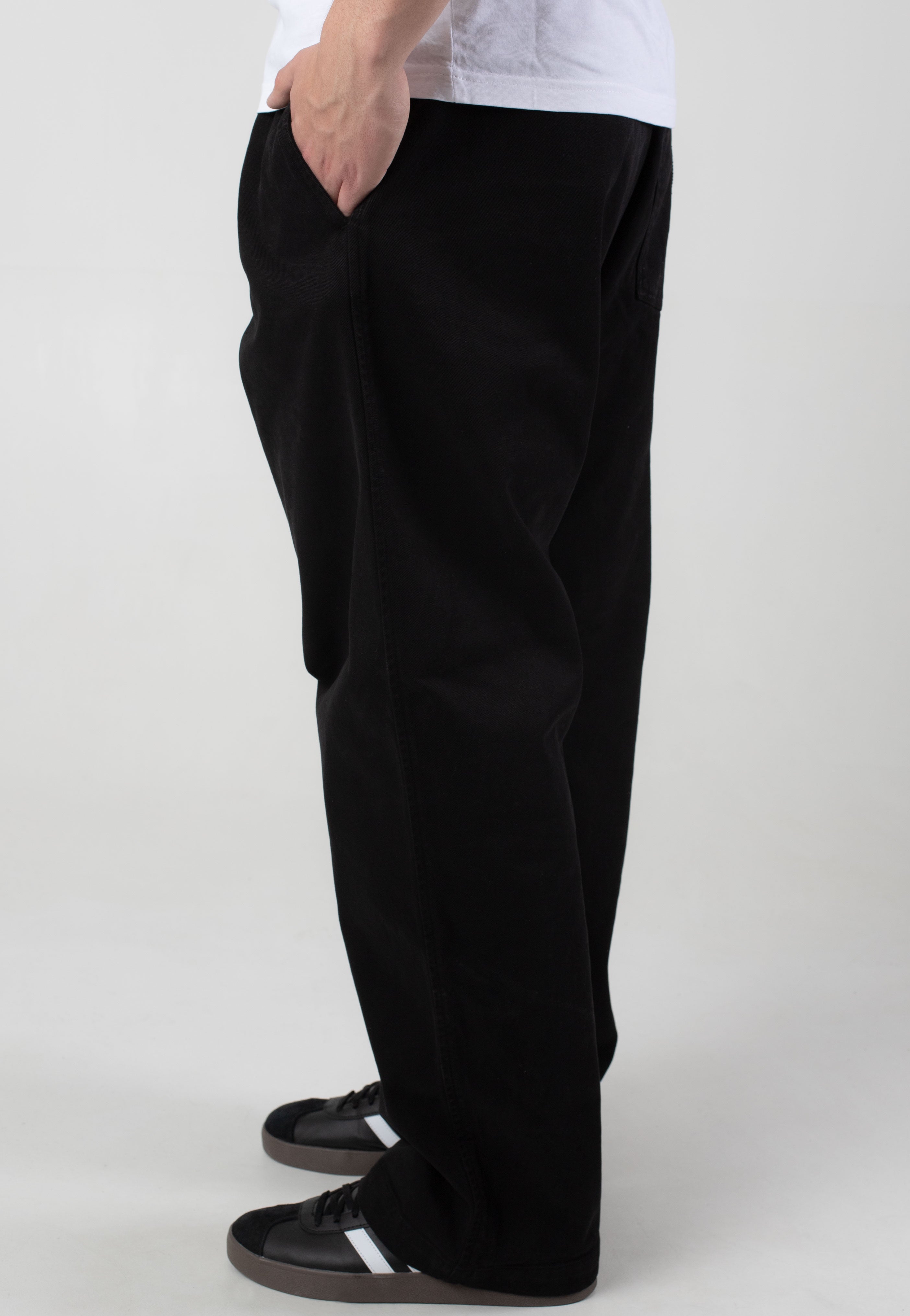 Carhartt WIP - Floyde Black - Pants | Men-Image