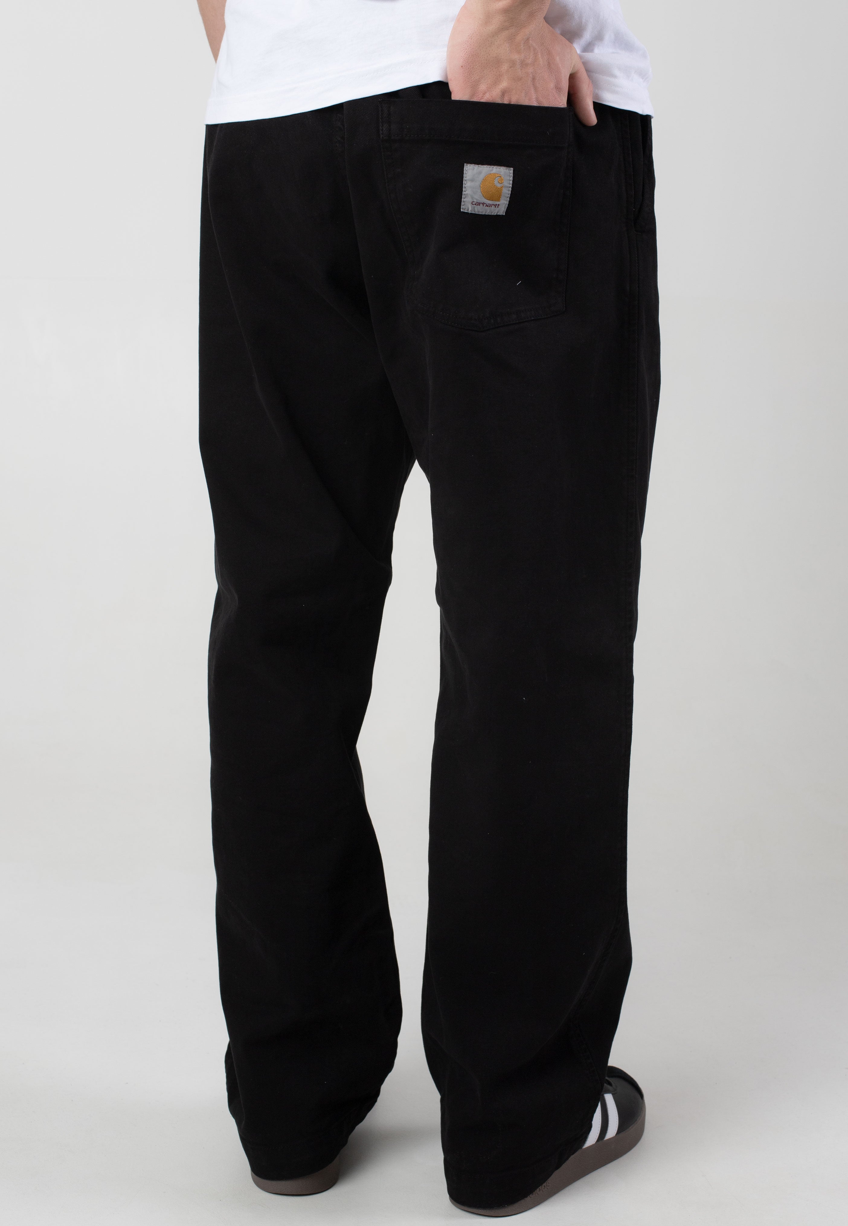 Carhartt WIP - Floyde Black - Pants | Men-Image