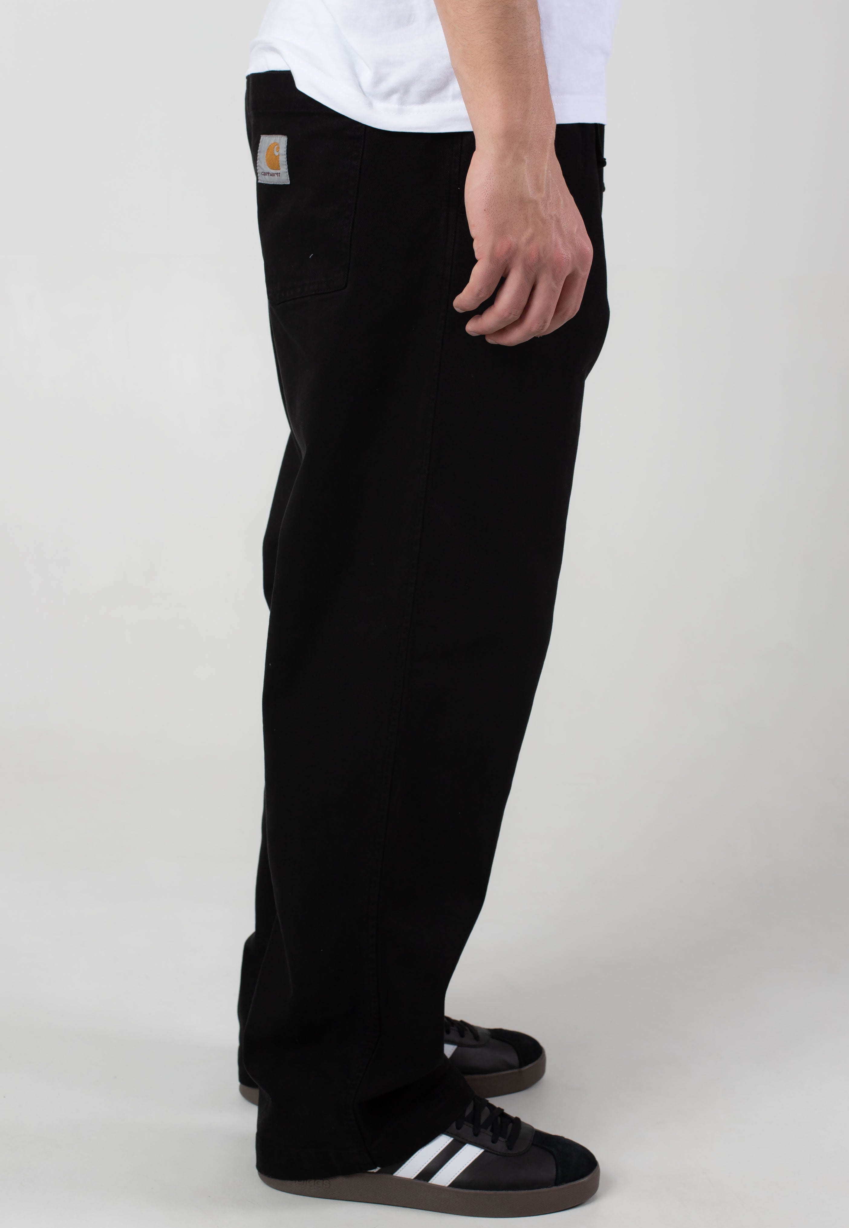 Carhartt WIP - Floyde Black - Pants | Men-Image