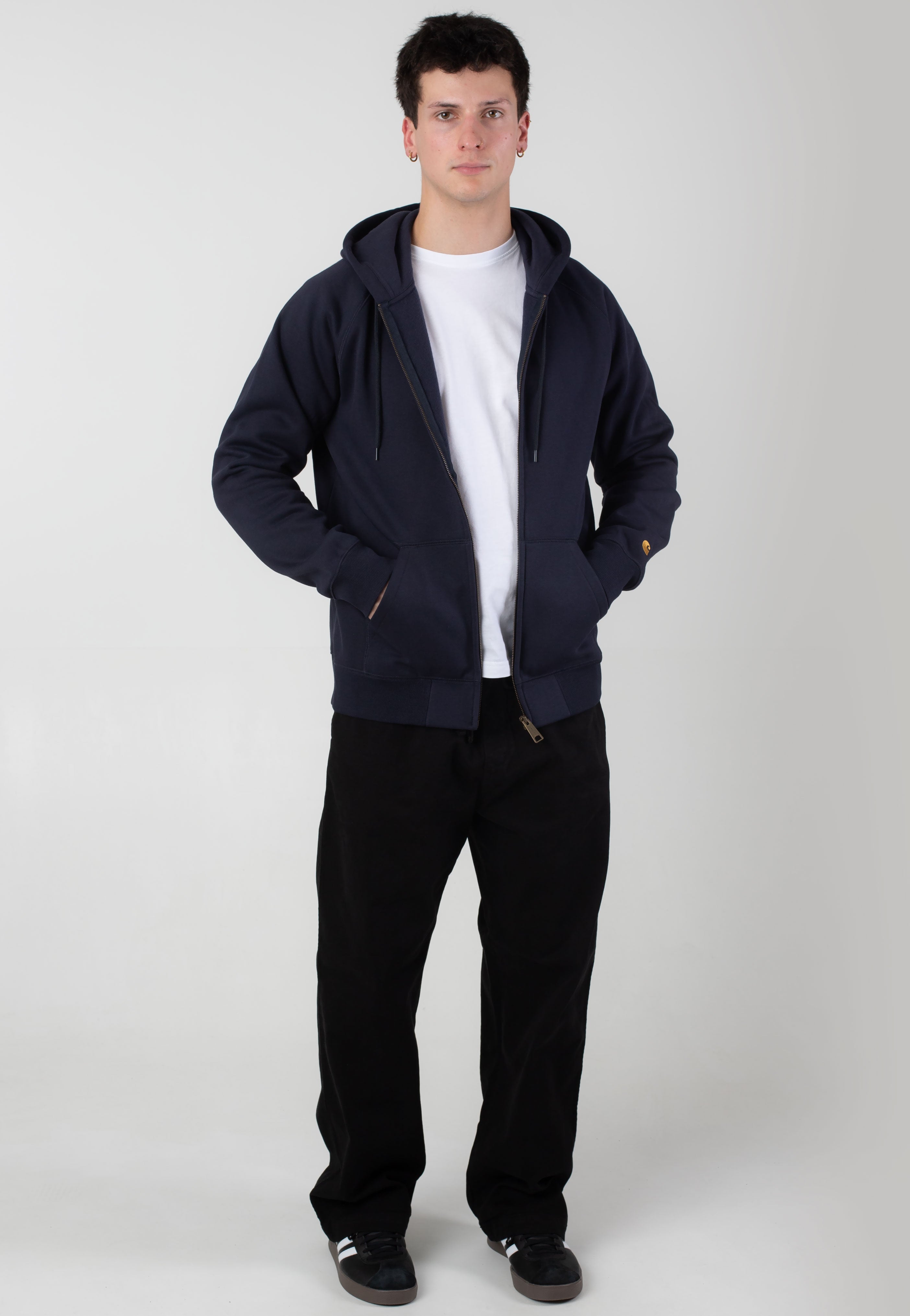 Carhartt WIP - Floyde Black - Pants | Men-Image