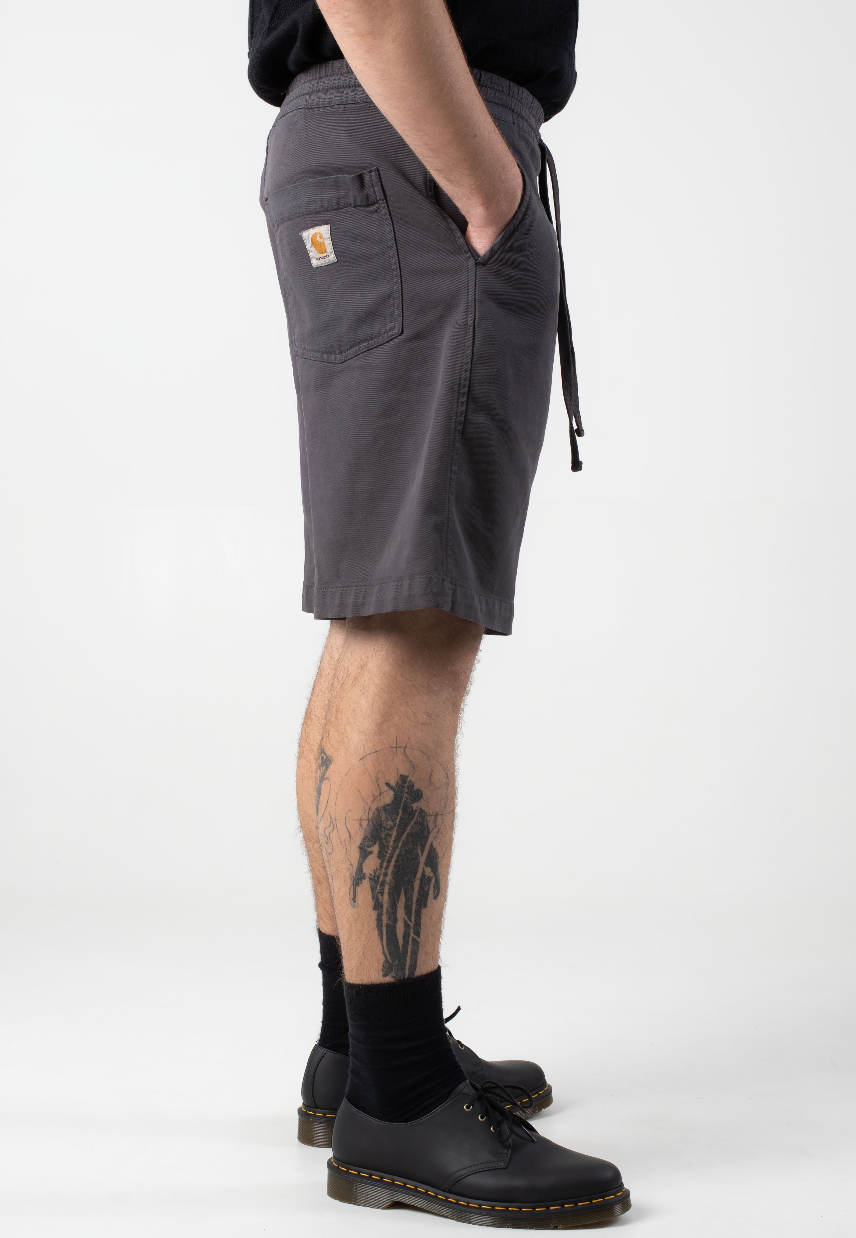 Carhartt WIP - Floyde Garment Dyed Graphite - Shorts | Men-Image