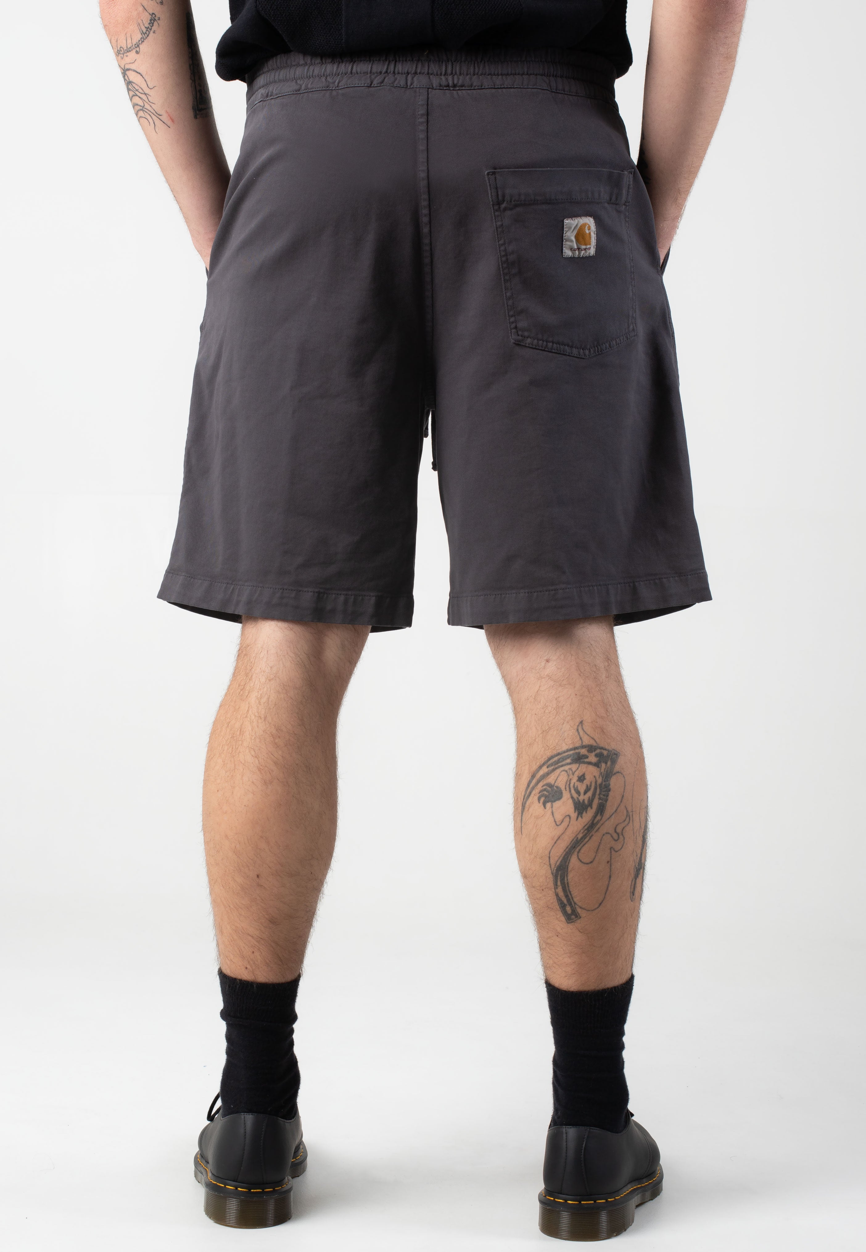 Carhartt WIP - Floyde Garment Dyed Graphite - Shorts | Men-Image