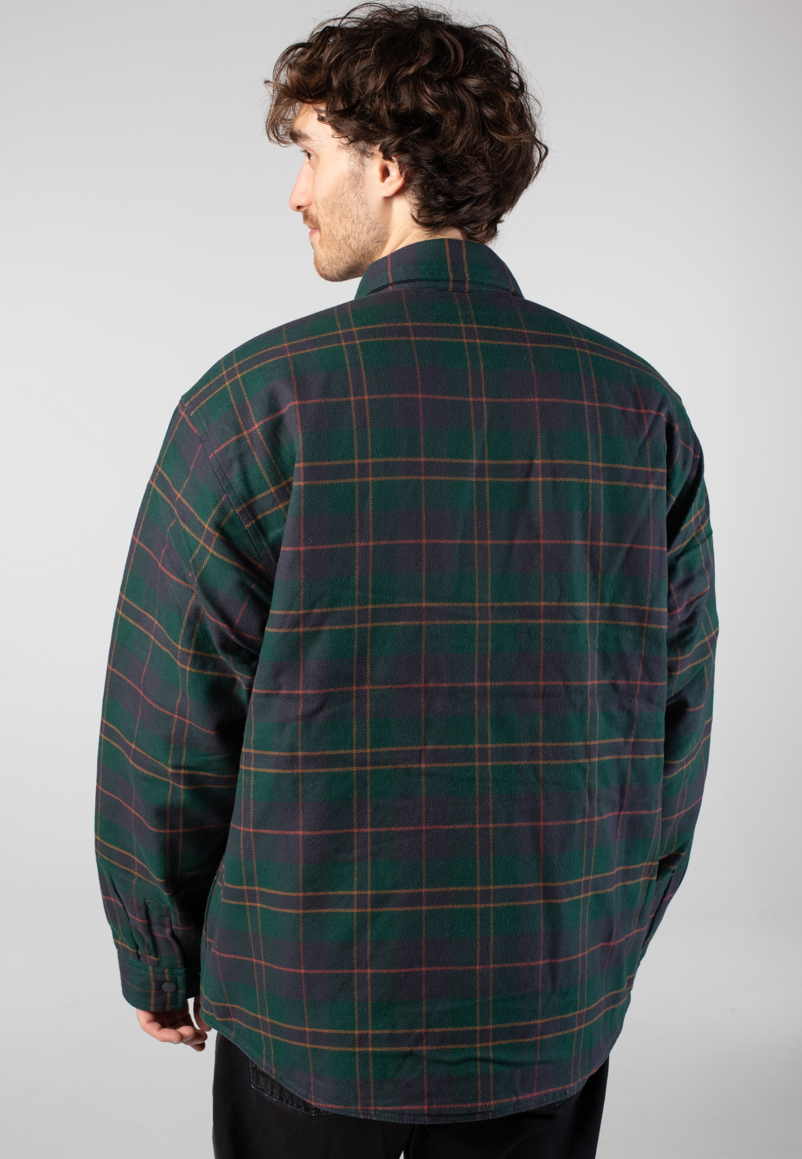Carhartt WIP - Gargan Check Dark Fir - Jacket | Men-Image