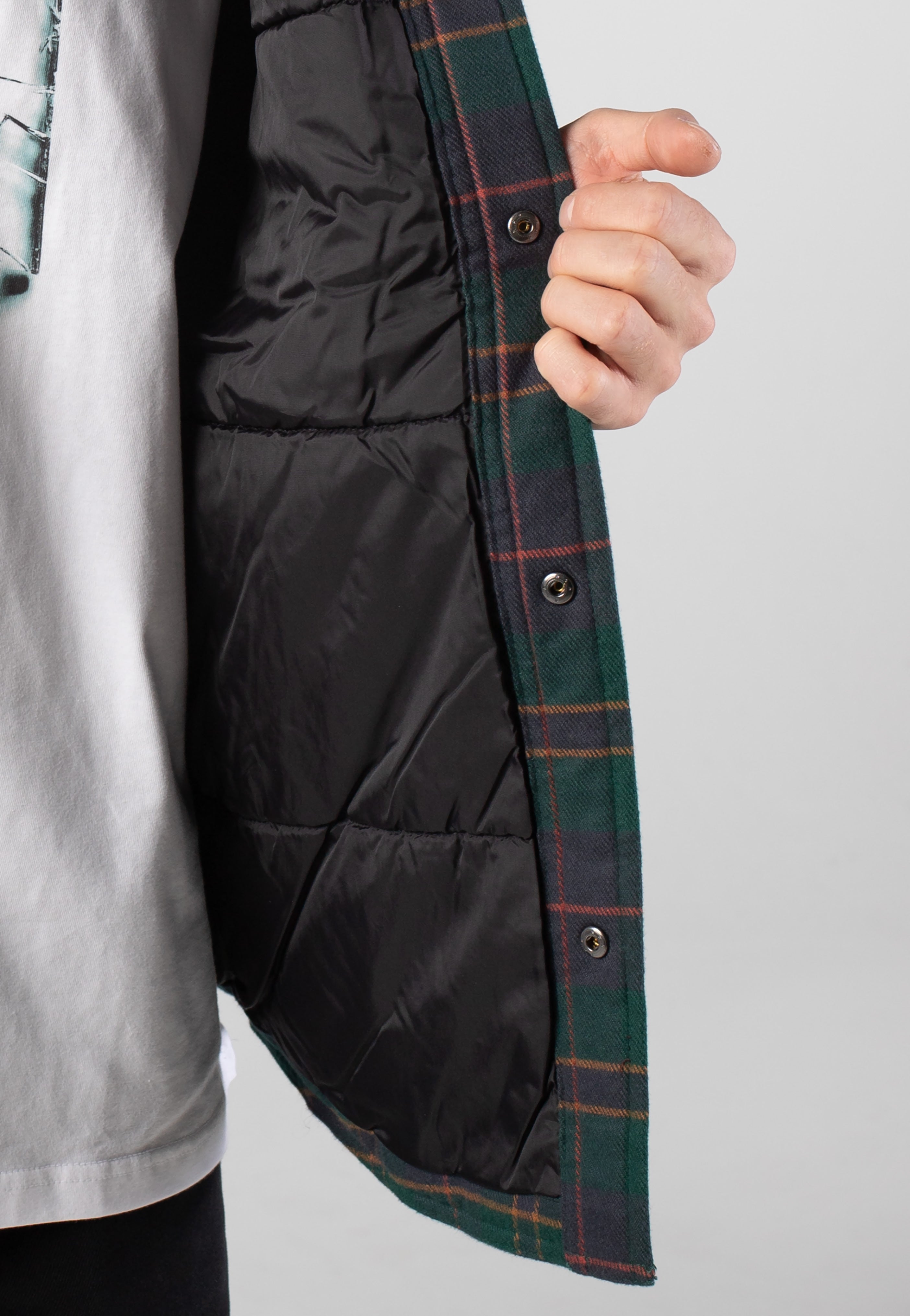 Carhartt WIP - Gargan Check Dark Fir - Jacket | Men-Image