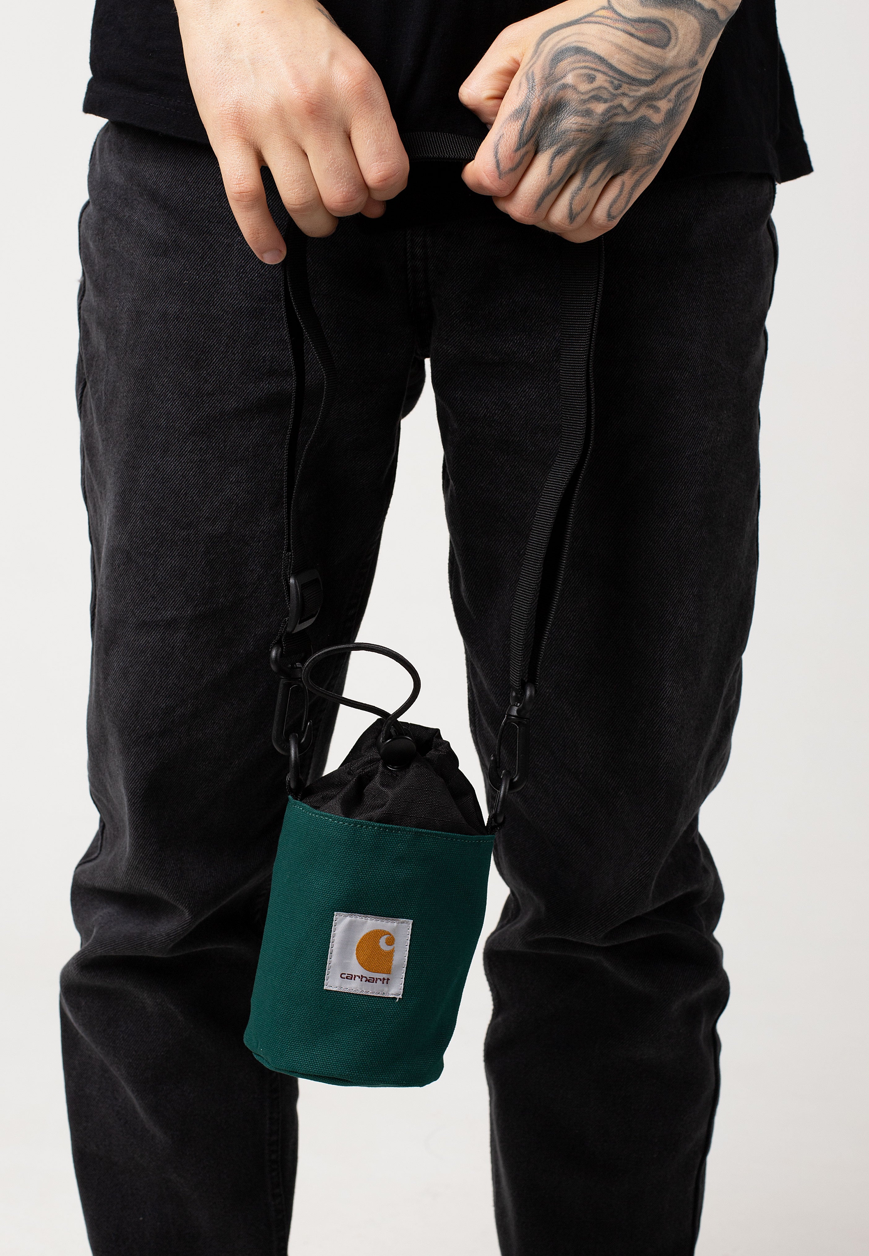 Carhartt WIP - Groundworks Chervil/Black - Bottle Carrier | Neutral-Image