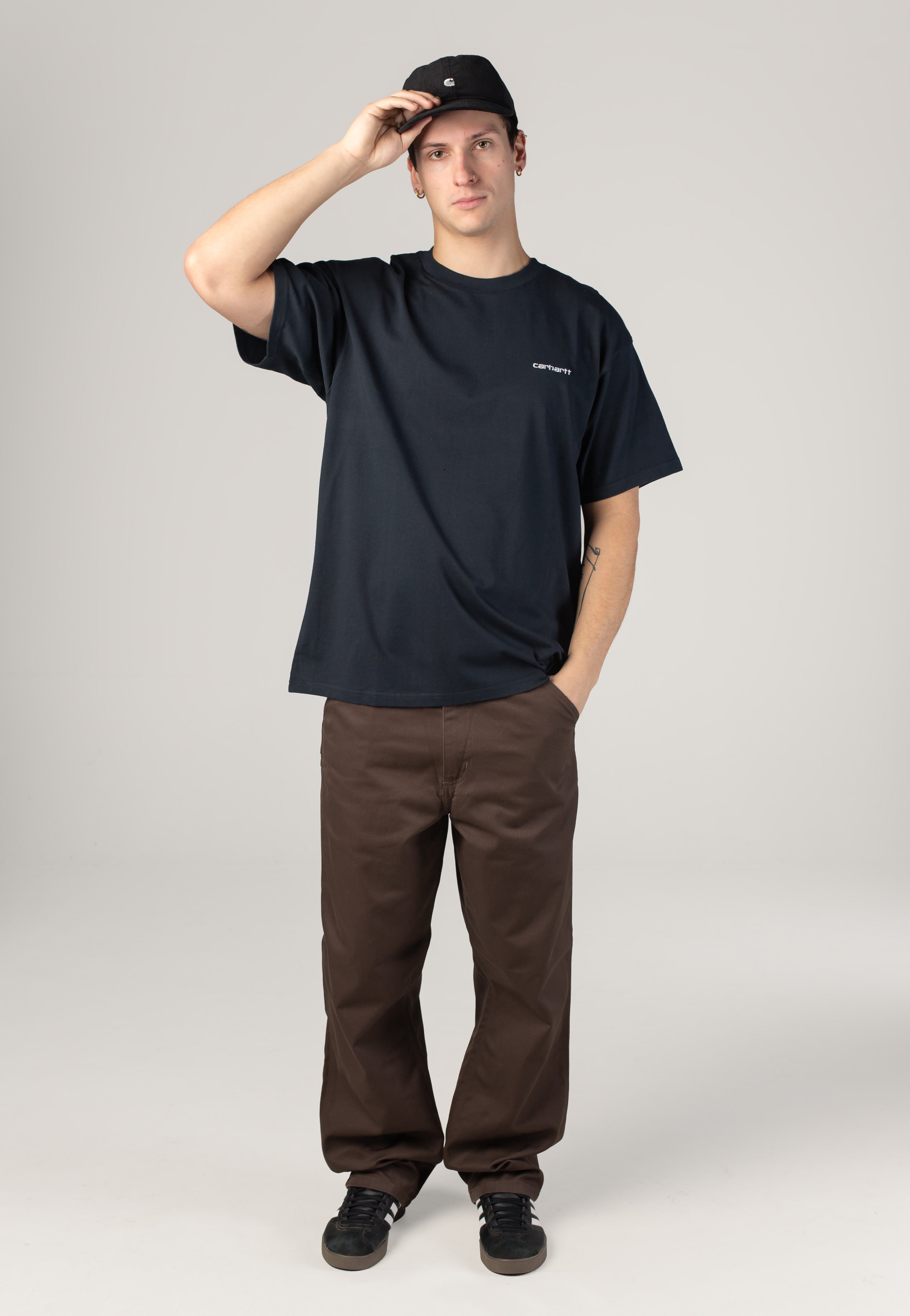 Carhartt WIP - Harlem Black/Wax - Cap | Neutral-Image