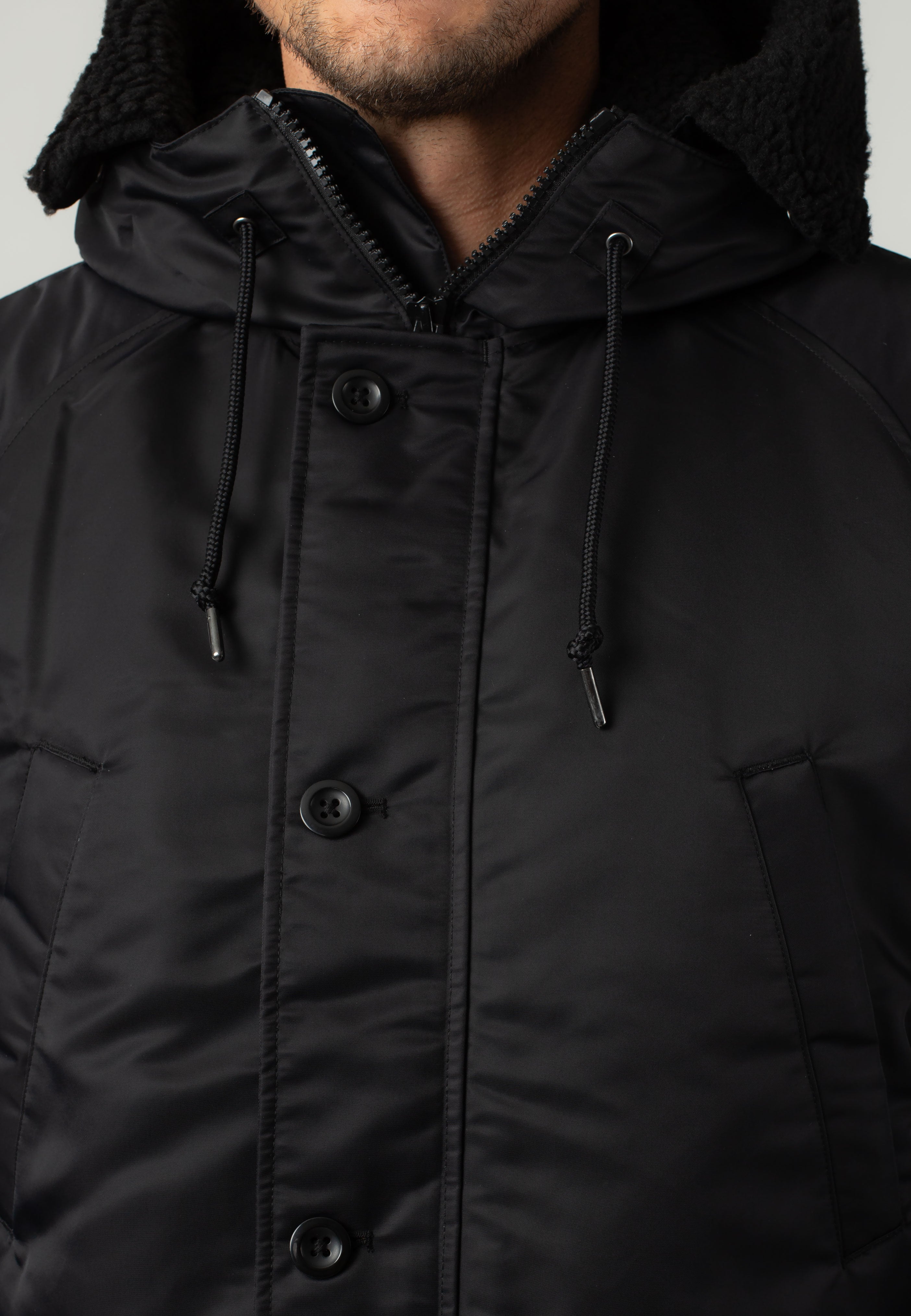 Carhartt WIP - Hd Olten Black - Jacket | Men-Image