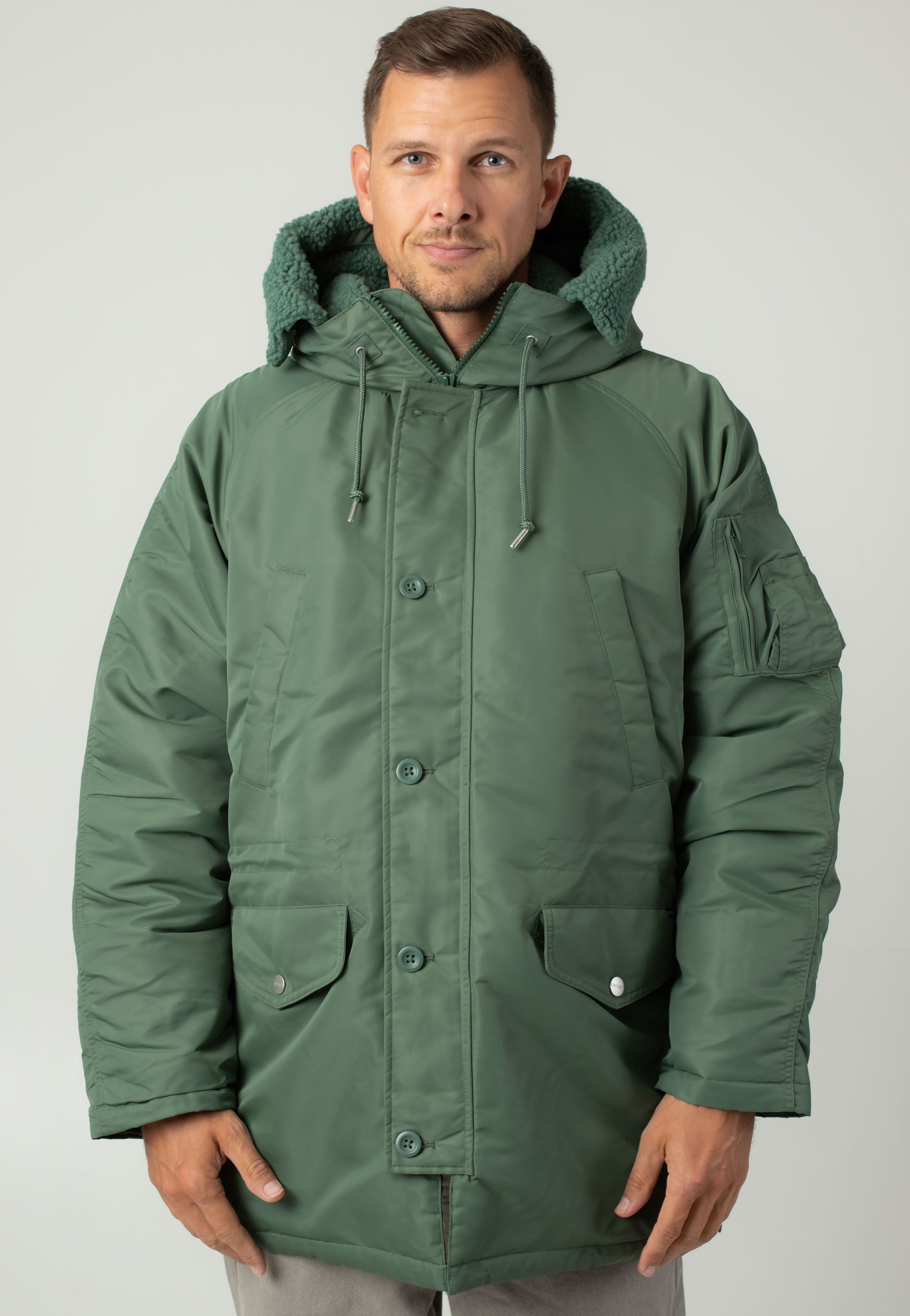 Carhartt WIP - Hd Olten Duck Green - Jacket | Men-Image