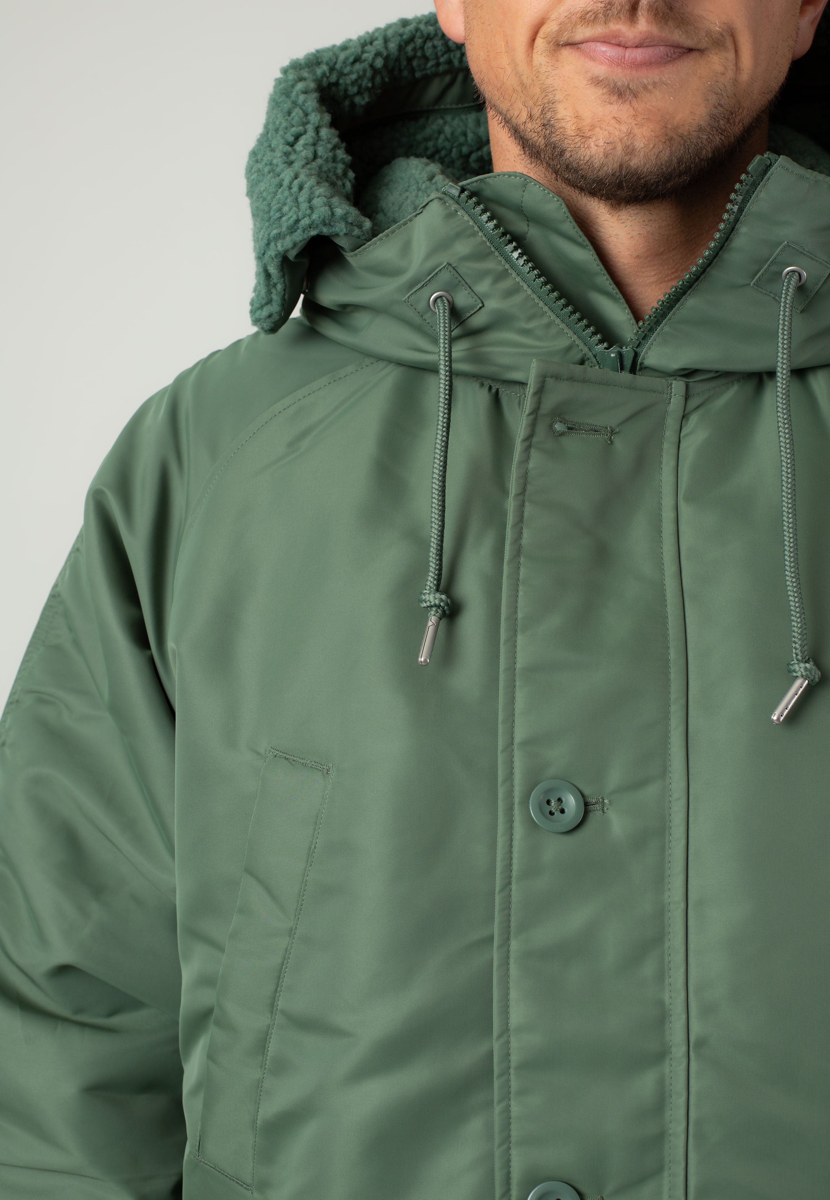 Carhartt WIP - Hd Olten Duck Green - Jacket | Men-Image