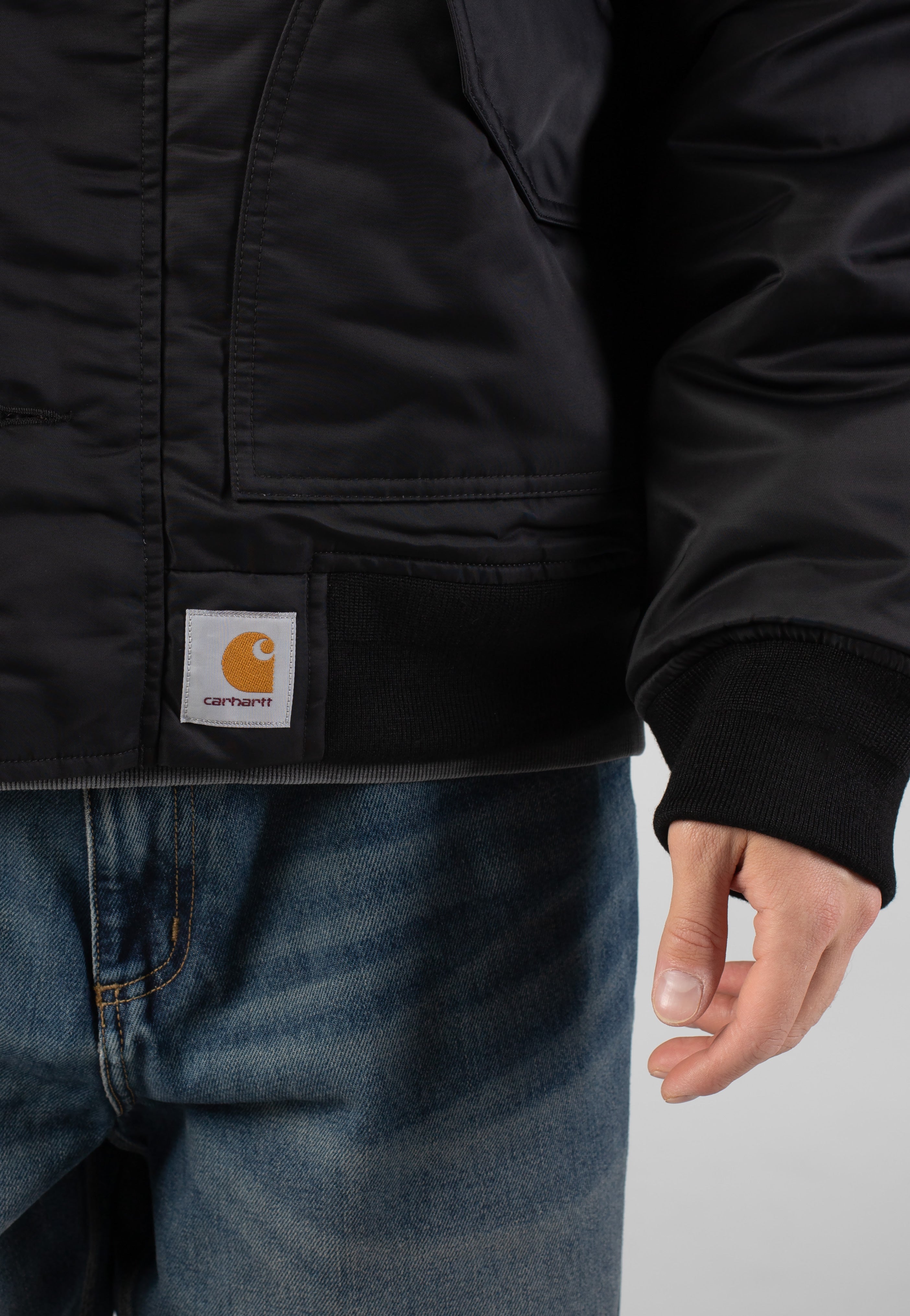 Carhartt WIP - HD Oltera Black/Black - Jacket | Men-Image