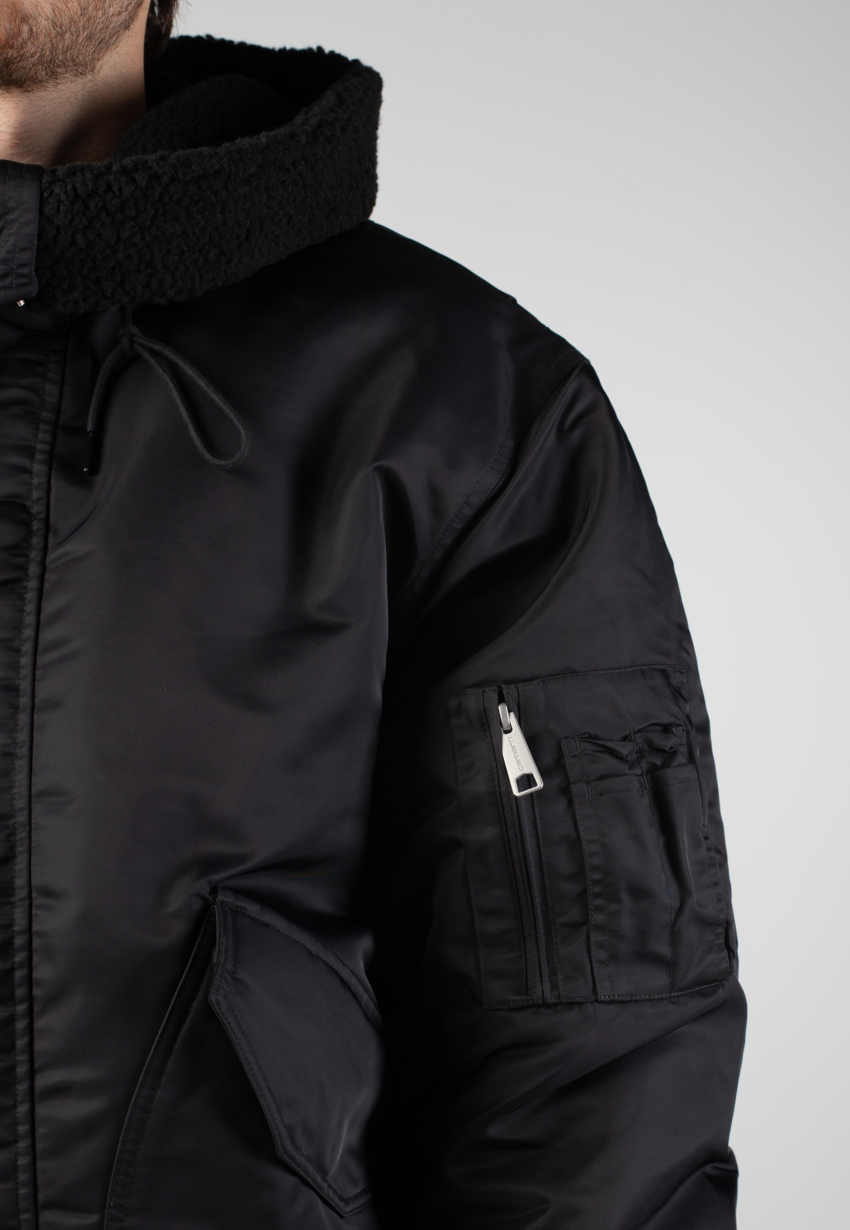 Carhartt WIP - HD Oltera Black/Black - Jacket | Men-Image