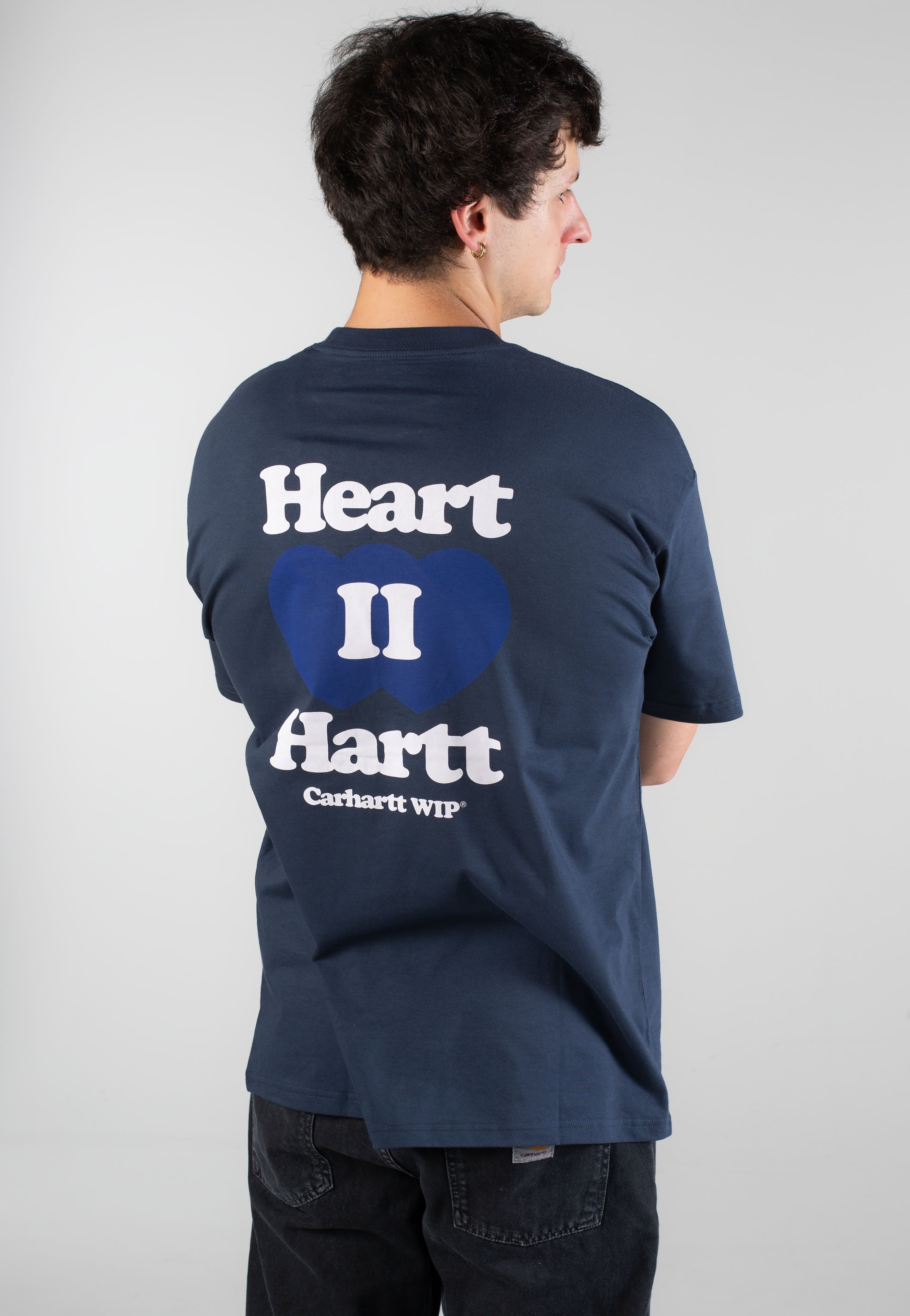 Carhartt WIP - Heart II Hartt Blue - T-Shirt | Men-Image