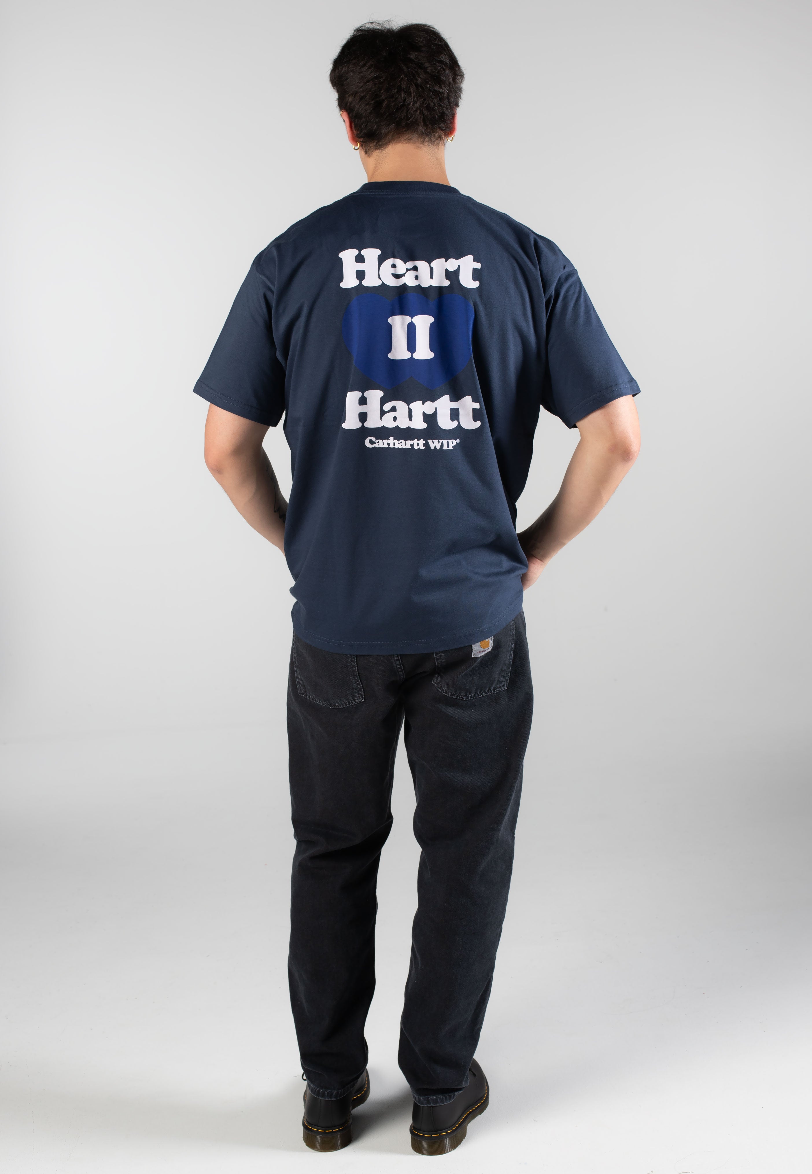 Carhartt WIP - Heart II Hartt Blue - T-Shirt | Men-Image