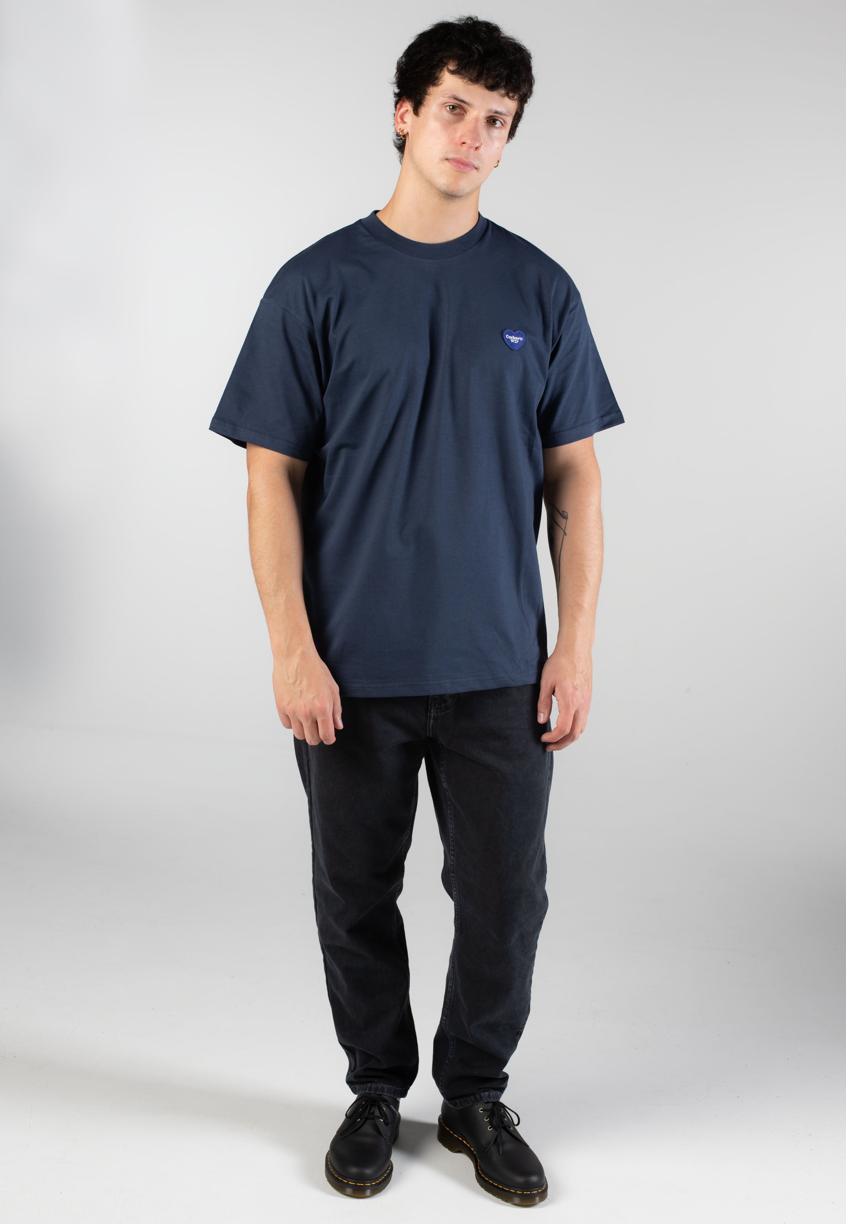 Carhartt WIP - Heart II Hartt Blue - T-Shirt | Men-Image