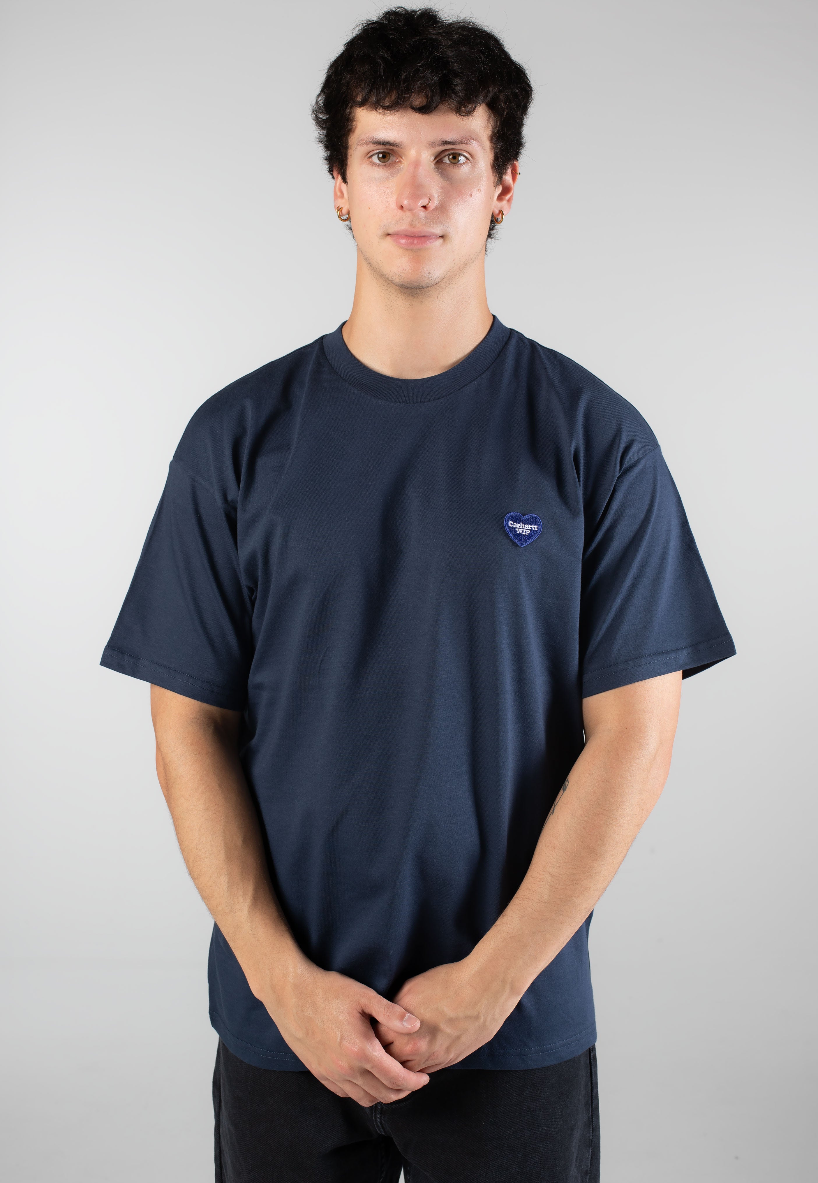 Carhartt WIP - Heart II Hartt Blue - T-Shirt | Men-Image