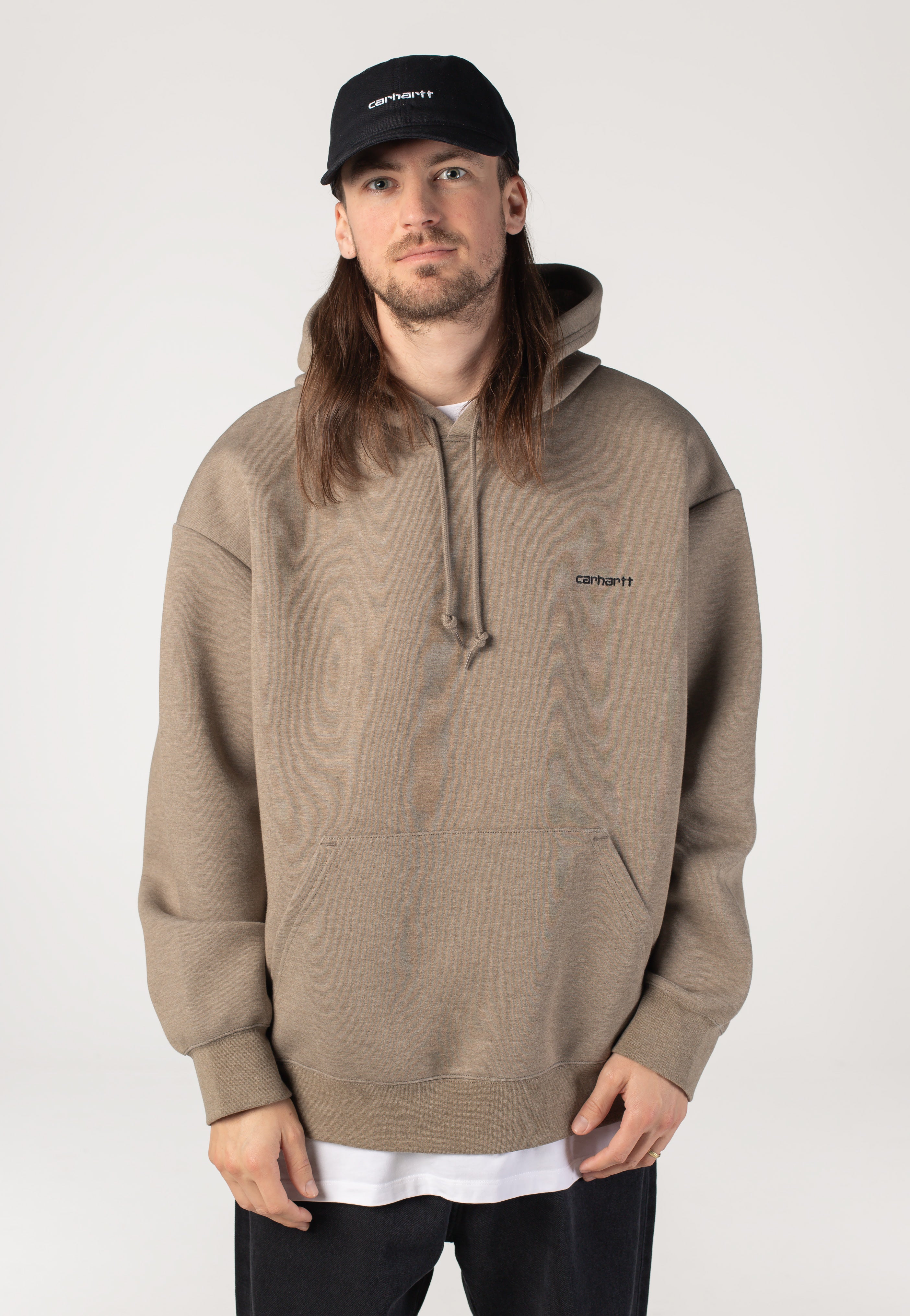 Carhartt WIP - Hooded Alda Brass/Black - Hoodie | Men-Image