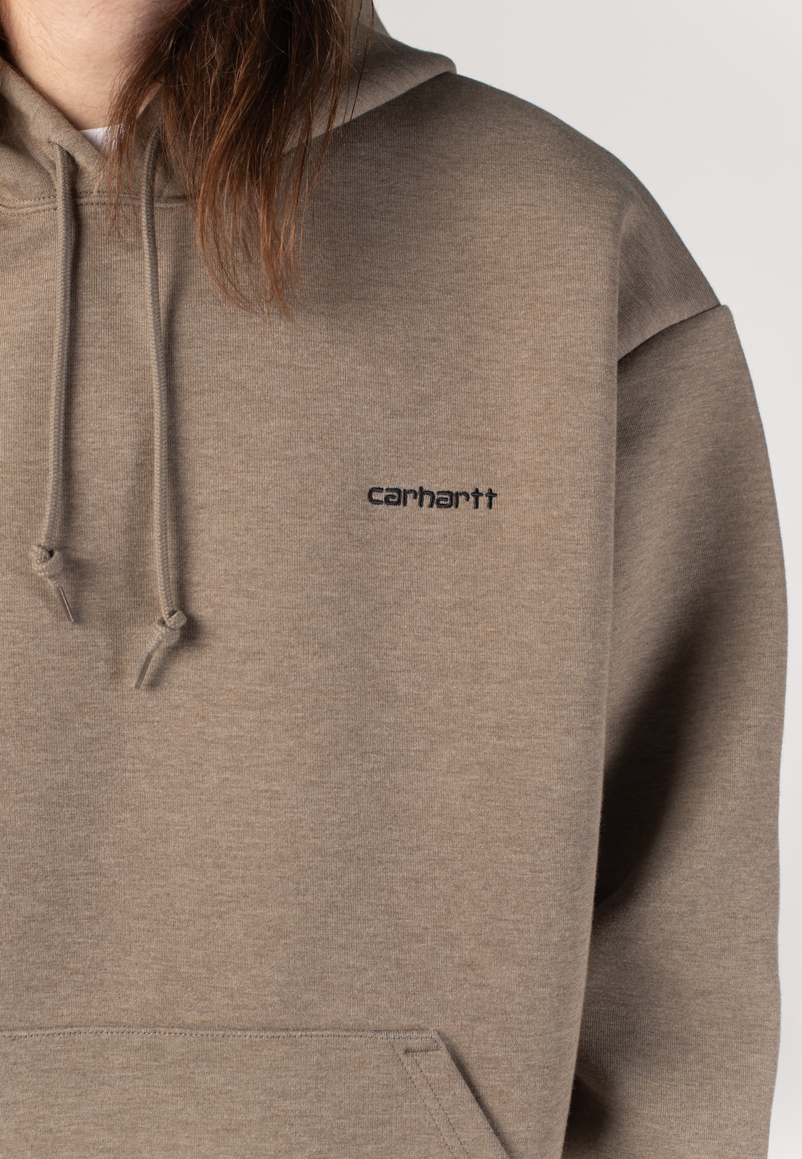Carhartt WIP - Hooded Alda Brass/Black - Hoodie | Men-Image