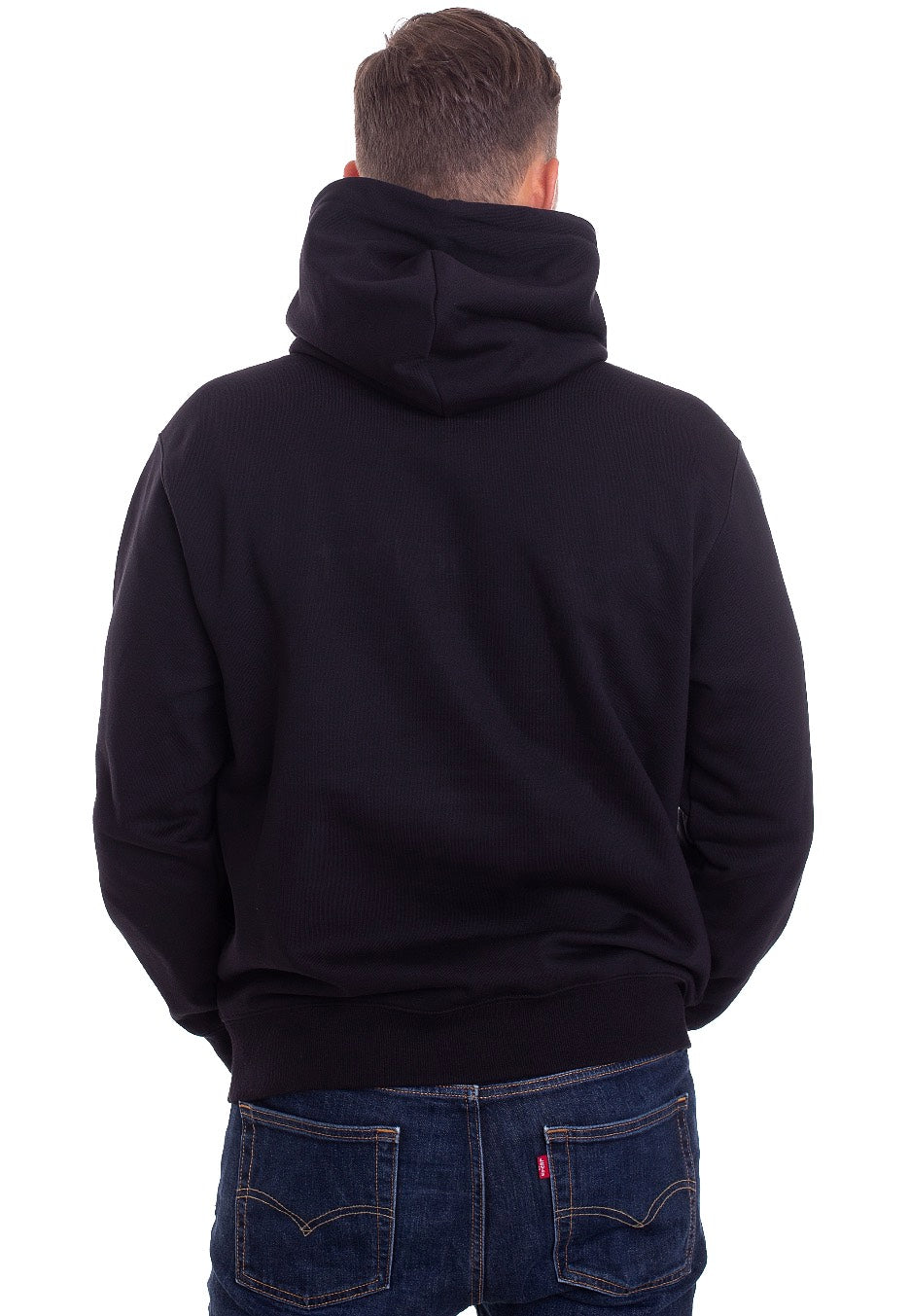 Carhartt WIP - Hooded Carhartt Black/Black - Hoodie | Men-Image