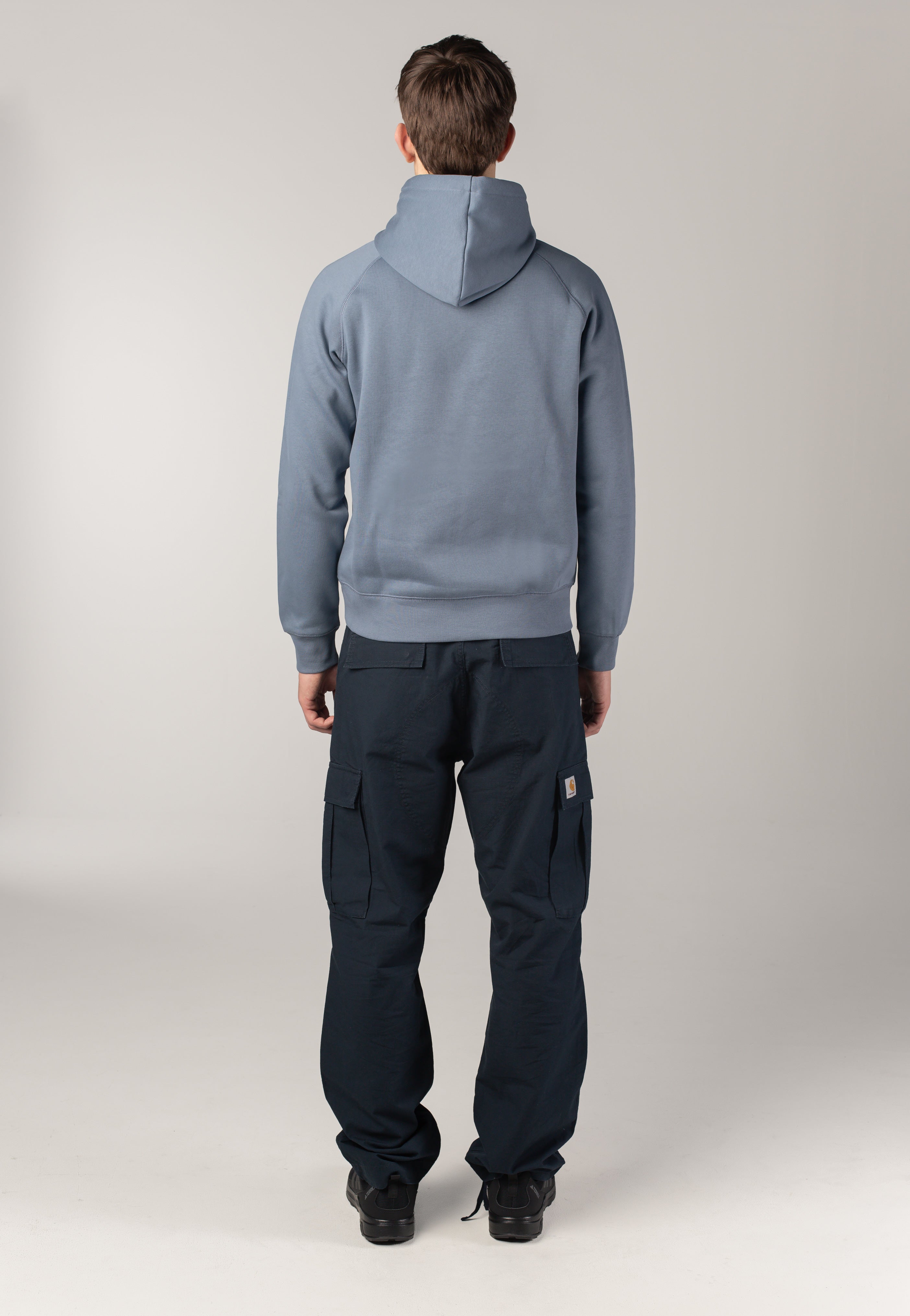 Carhartt WIP - Hooded Chase Angelite/Gold - Hoodie | Men-Image