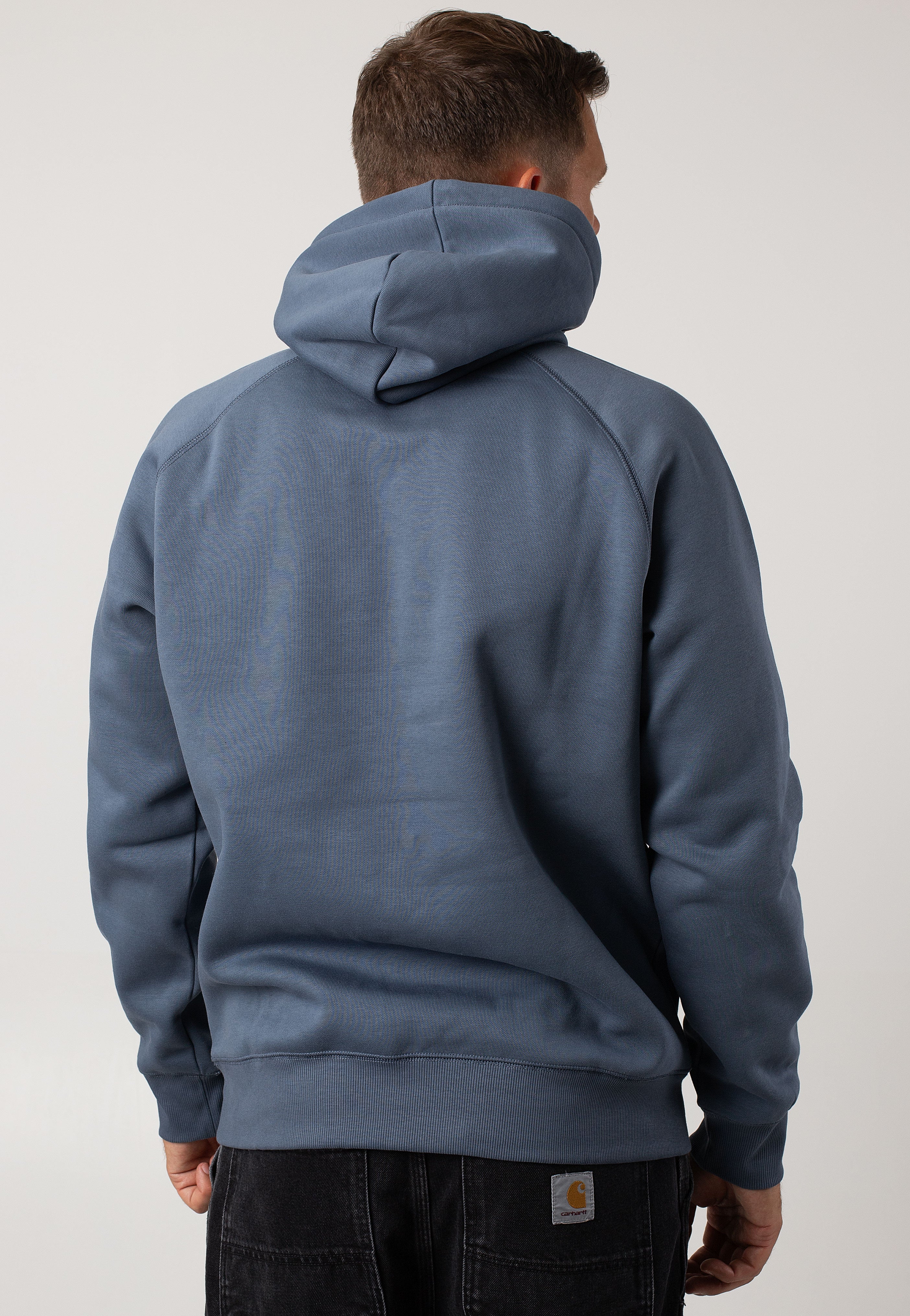 Carhartt WIP - Hooded Chase Positano/Gold - Hoodie | Men-Image