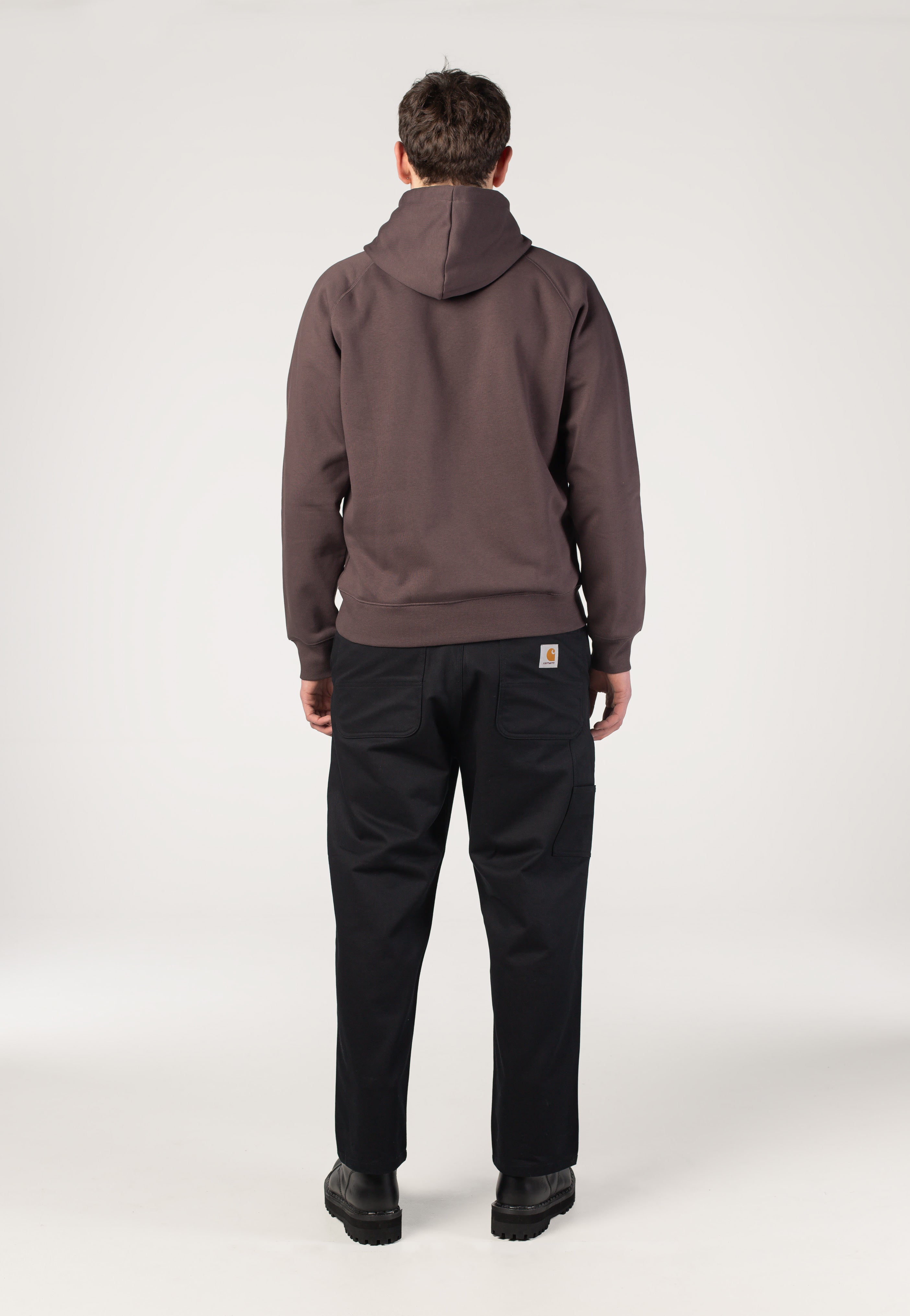 Carhartt WIP - Hooded Chase Shale/Gold - Hoodie | Men-Image