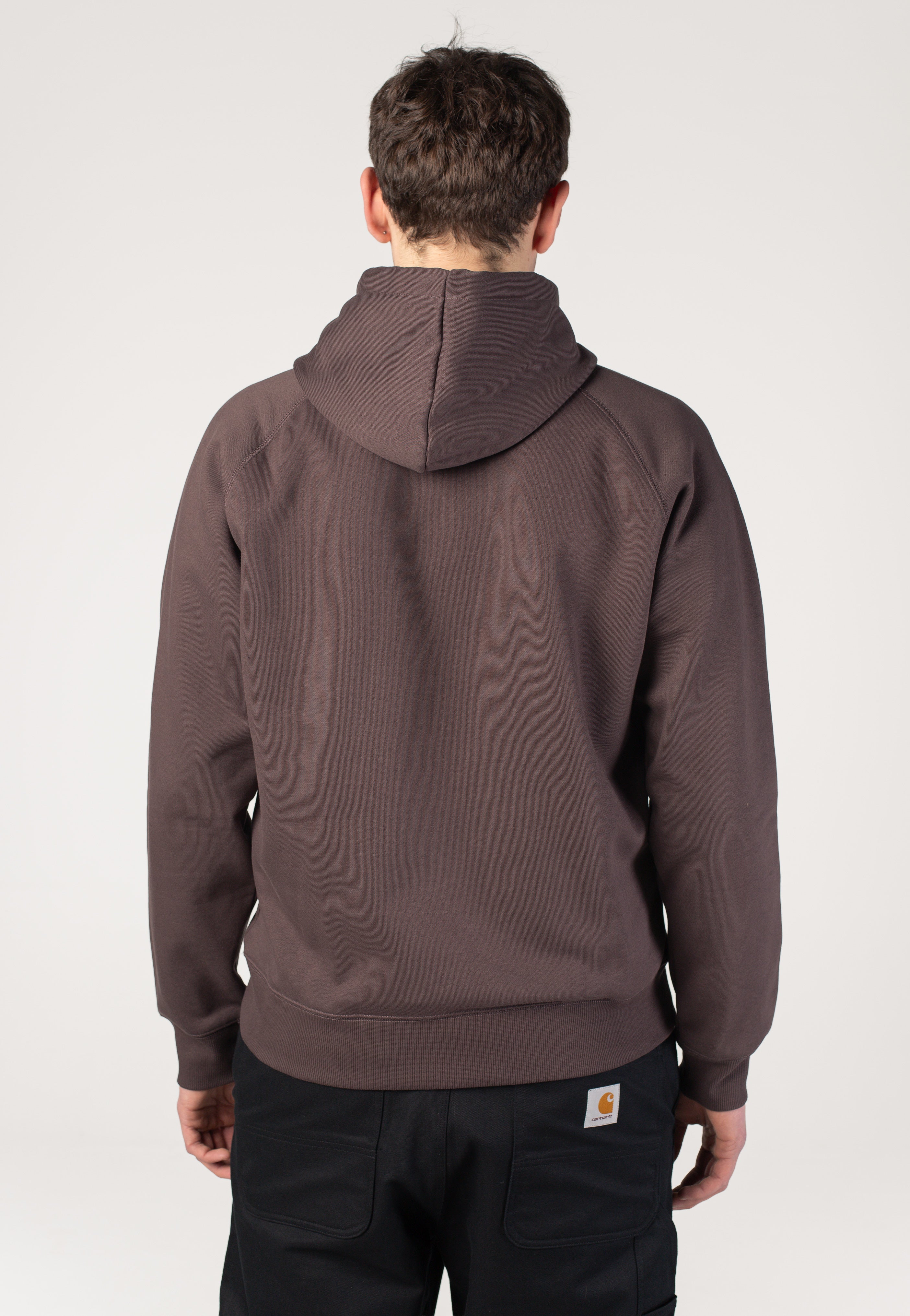 Carhartt WIP - Hooded Chase Shale/Gold - Hoodie | Men-Image