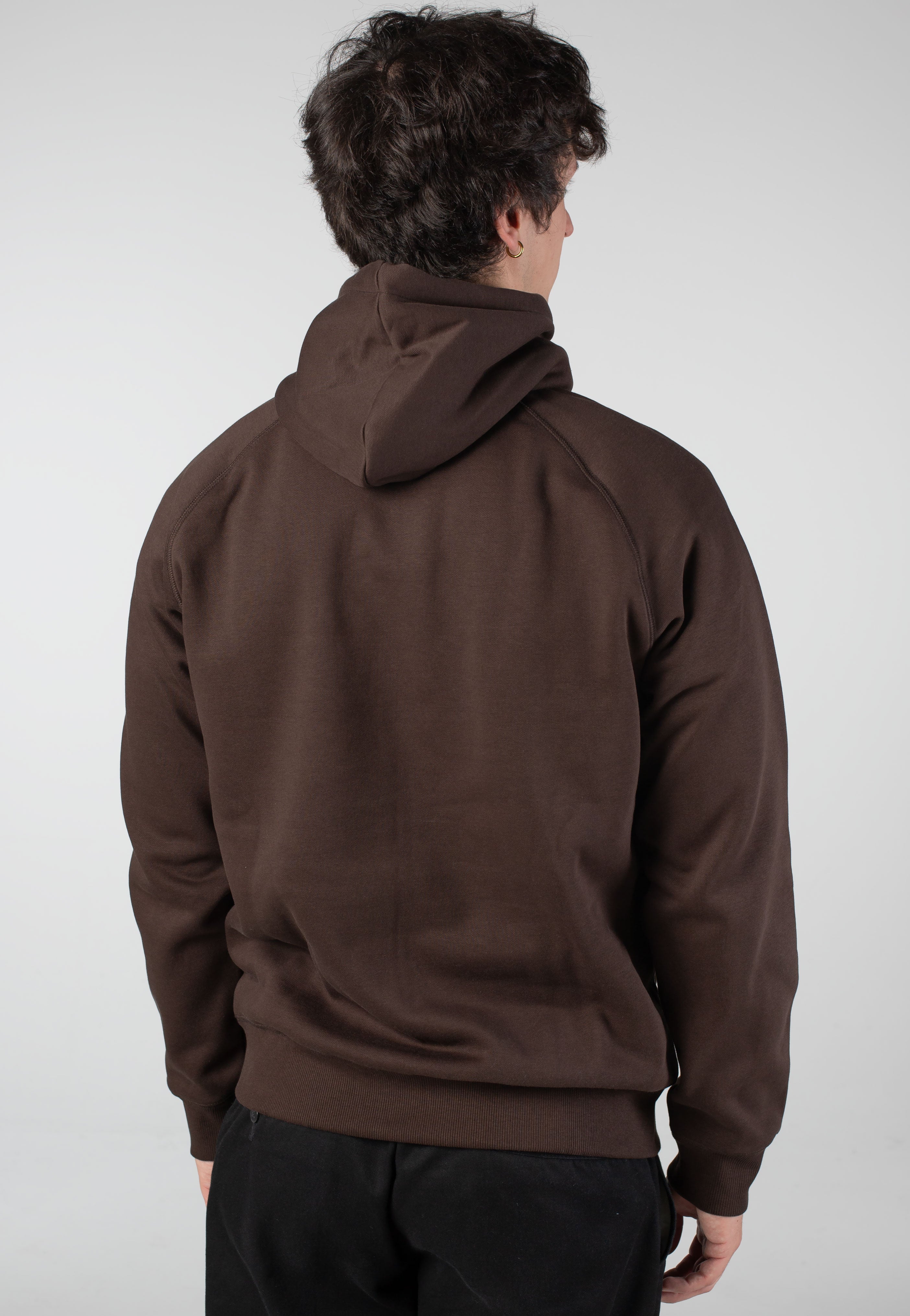 Carhartt WIP - Hooded Chase Tobacco/Gold - Hoodie | Men-Image