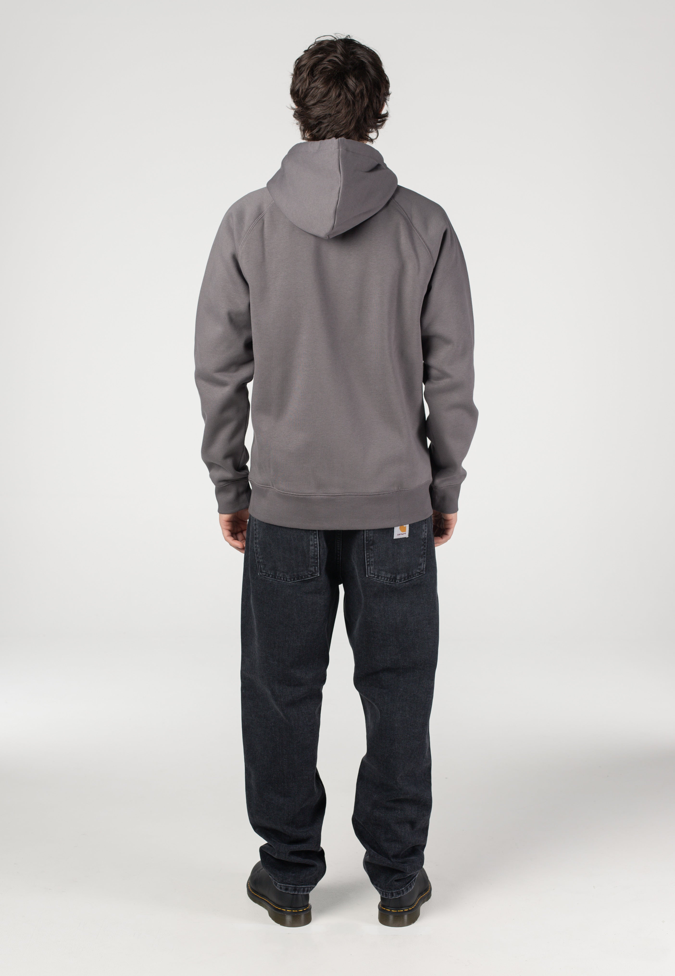Carhartt WIP - Hooded Chase Porphyry/Gold - Zipper | Men-Image