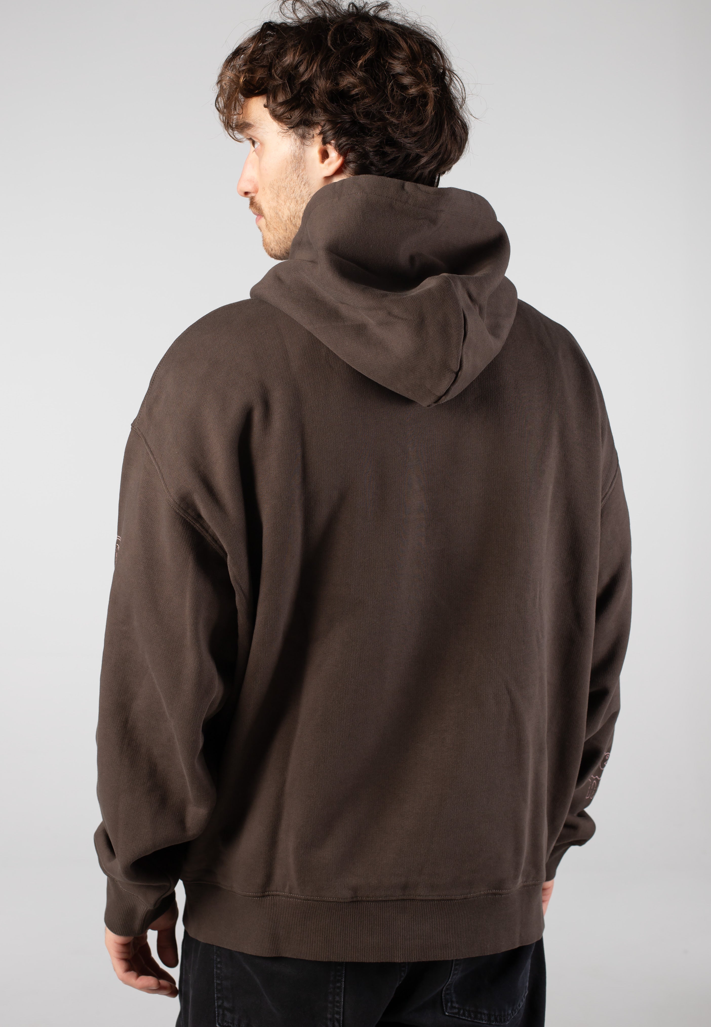 Carhartt WIP - Hooded Hackwork Vitola/Glassy Pink - Hoodie | Men-Image