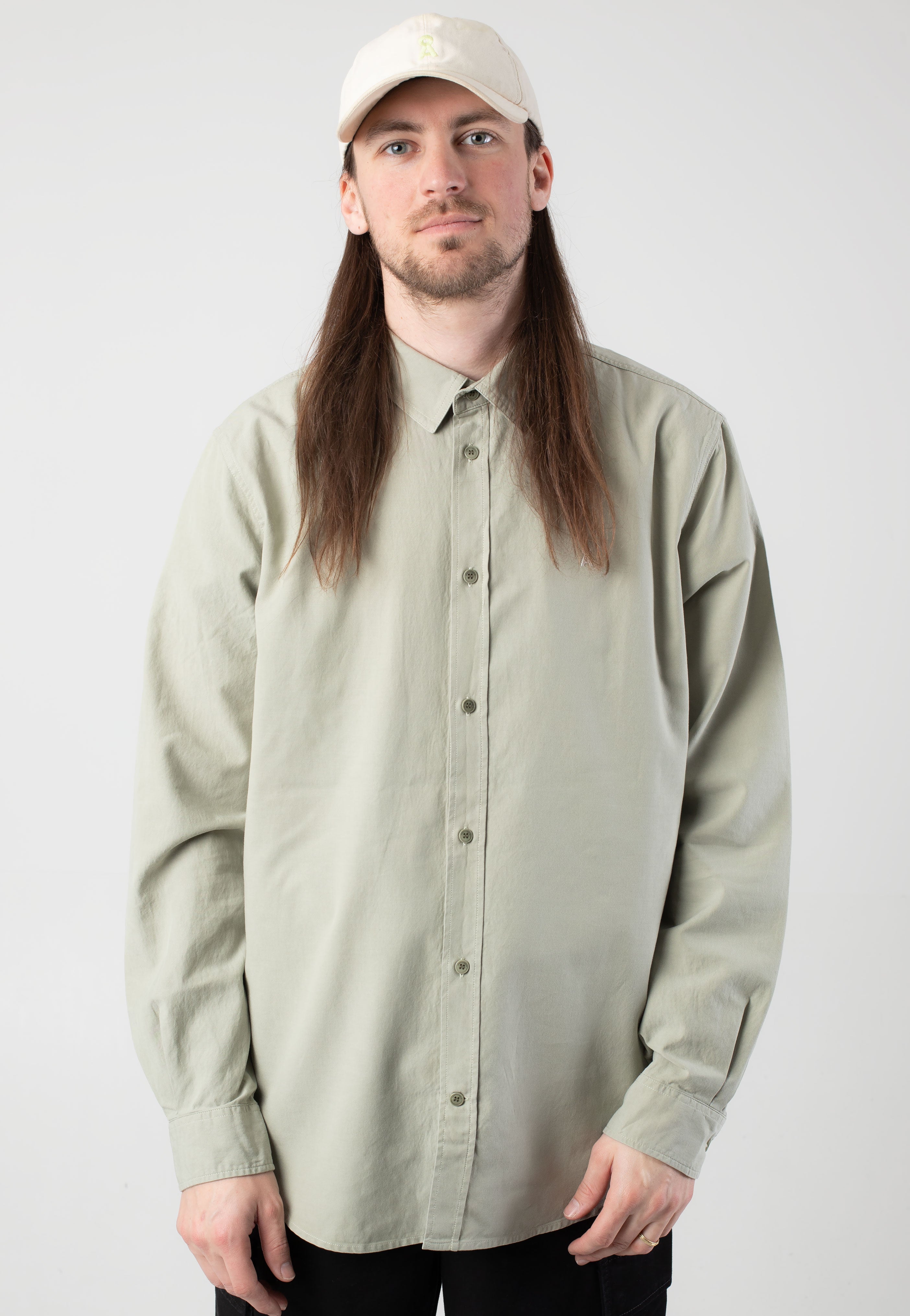 Armedangels - Giaalo Seagreen - Shirt | Men-Image