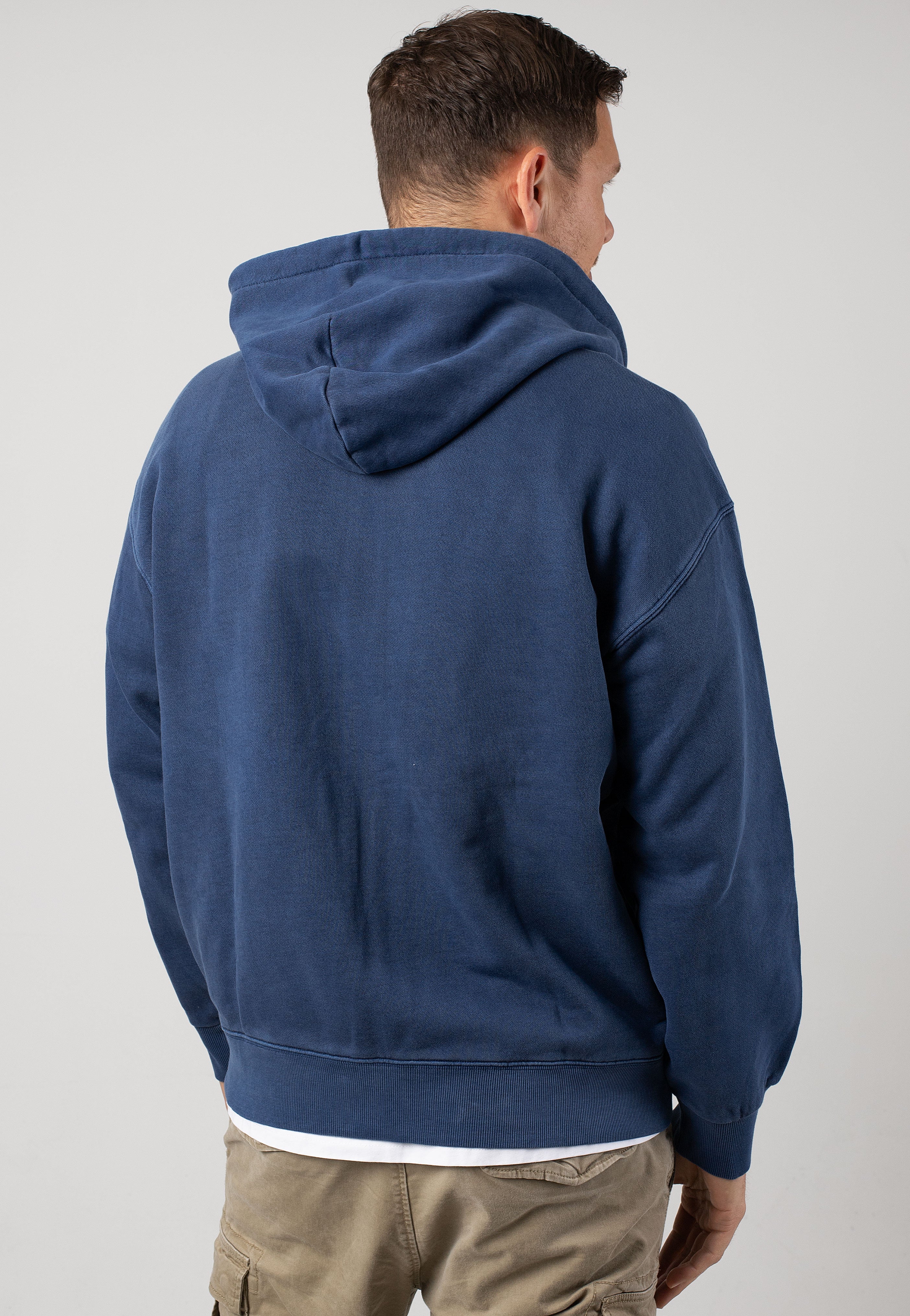 Carhartt WIP - Hooded Nelson Garment Dyed Elder - Zipper | Men-Image
