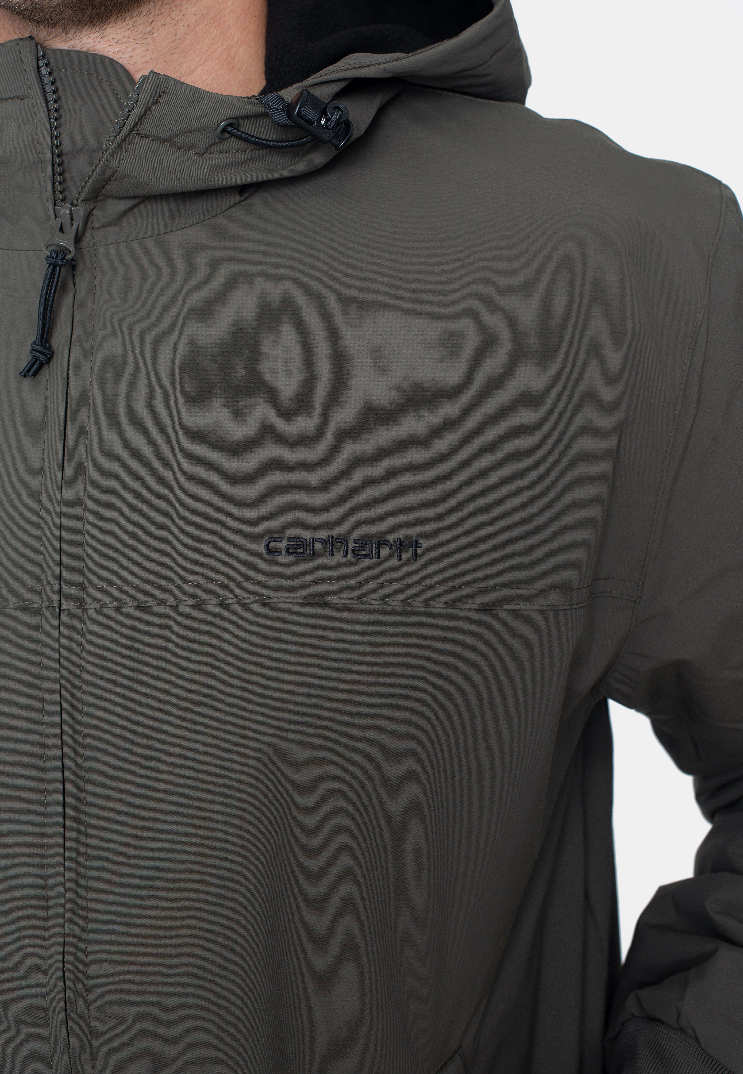 Carhartt WIP - Hooded Sail Cypress/Black - Jacket | Men-Image