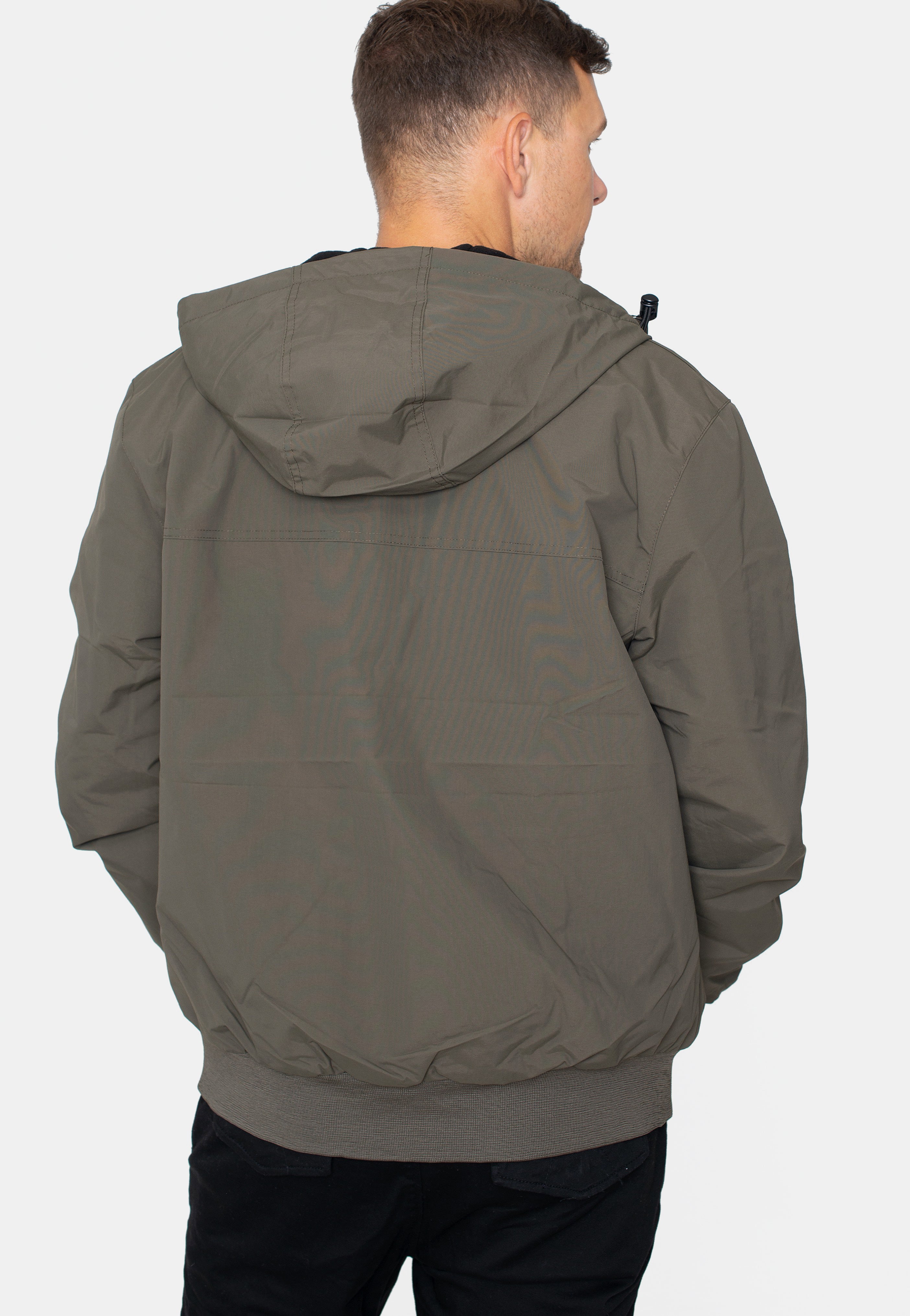 Carhartt WIP - Hooded Sail Cypress/Black - Jacket | Men-Image