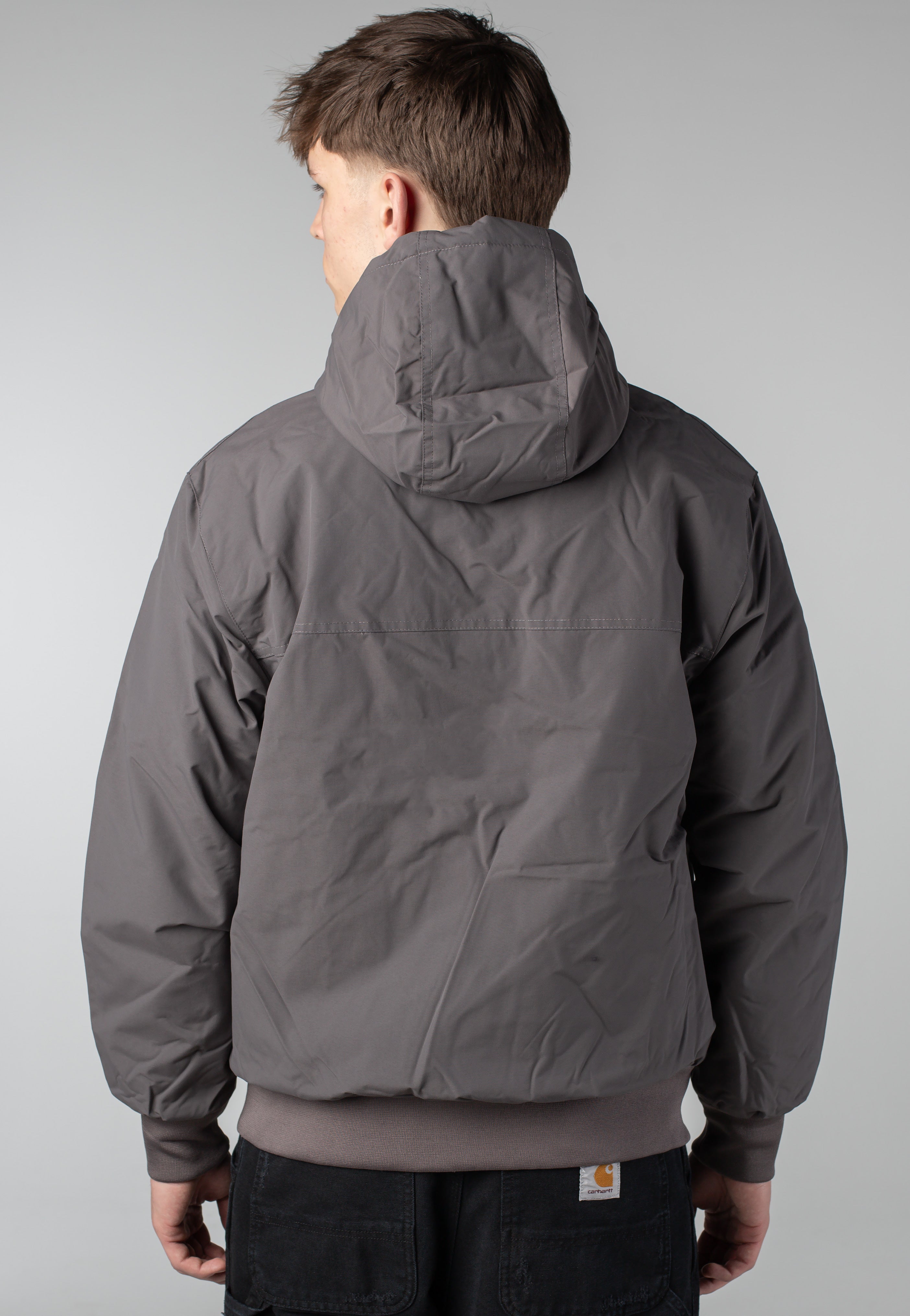 Carhartt WIP - Hooded Sail Porphyry/Black - Jacket | Men-Image
