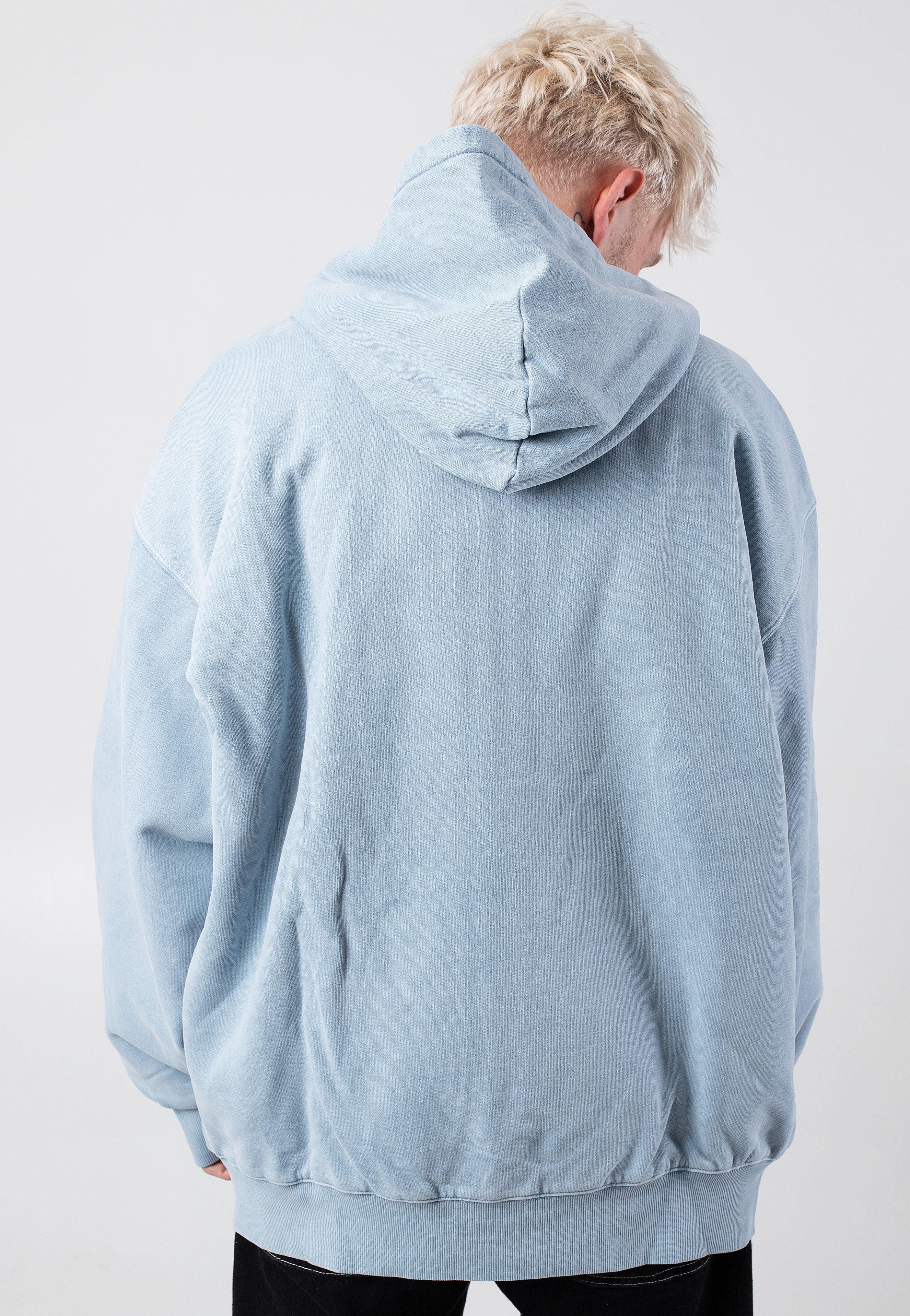 Carhartt WIP - Hooded Vista Garment Dyed Dusty Ice - Jacket | Men-Image
