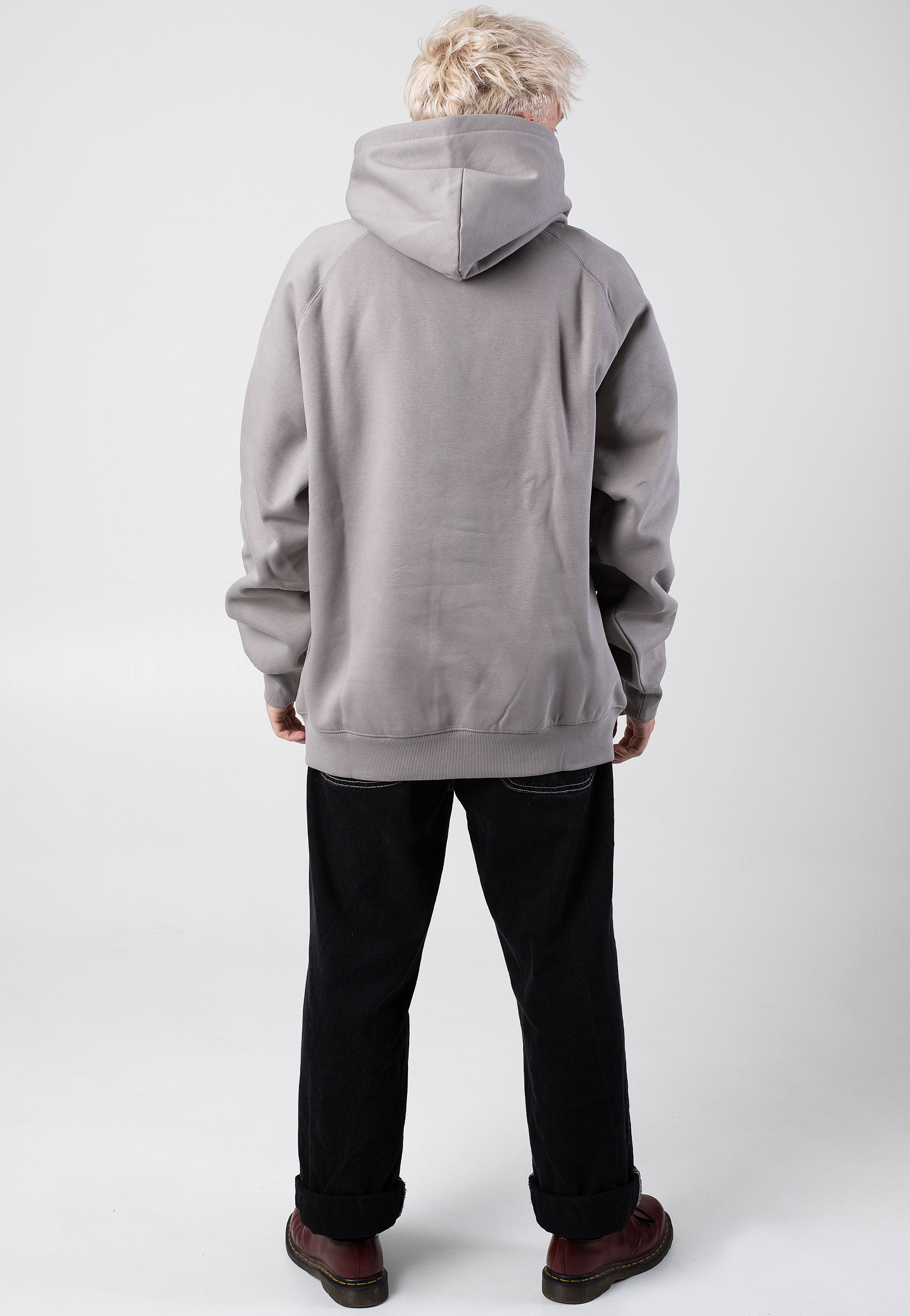 Carhartt WIP Hooded Yute Misty Grey - Hoodie | Impericon