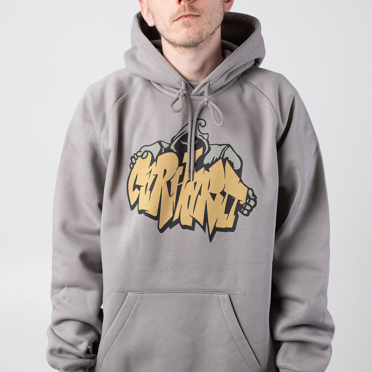 Carhartt WIP - Hooded Yute Misty Grey - Hoodie | Impericon