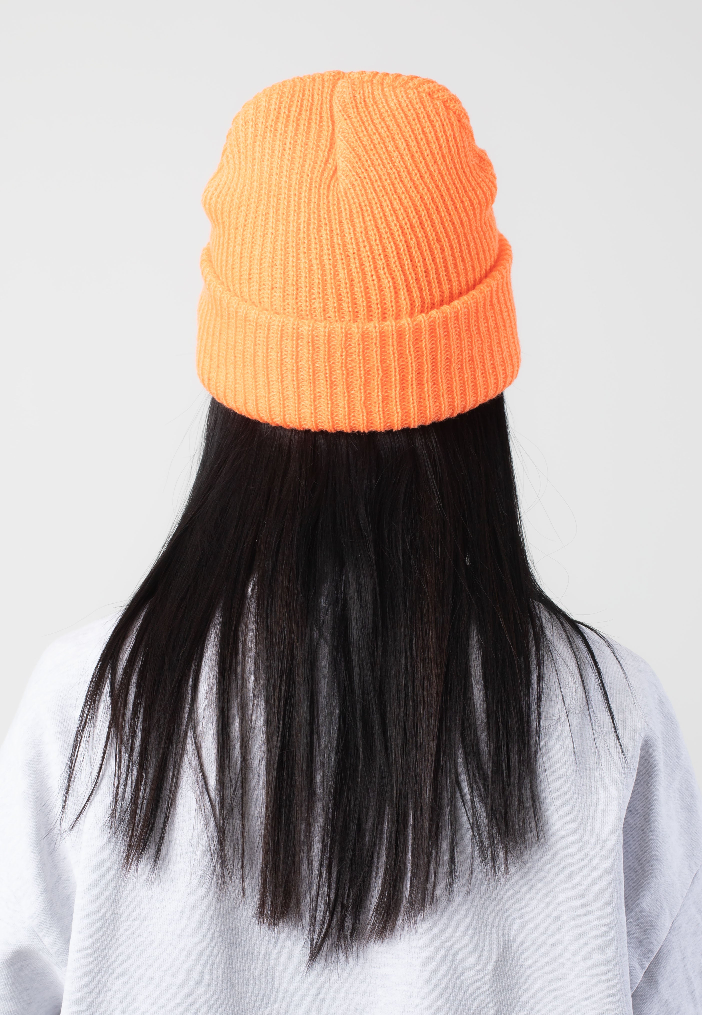 Carhartt WIP - Industry Lumo Orange/Black - Beanie | Neutral-Image