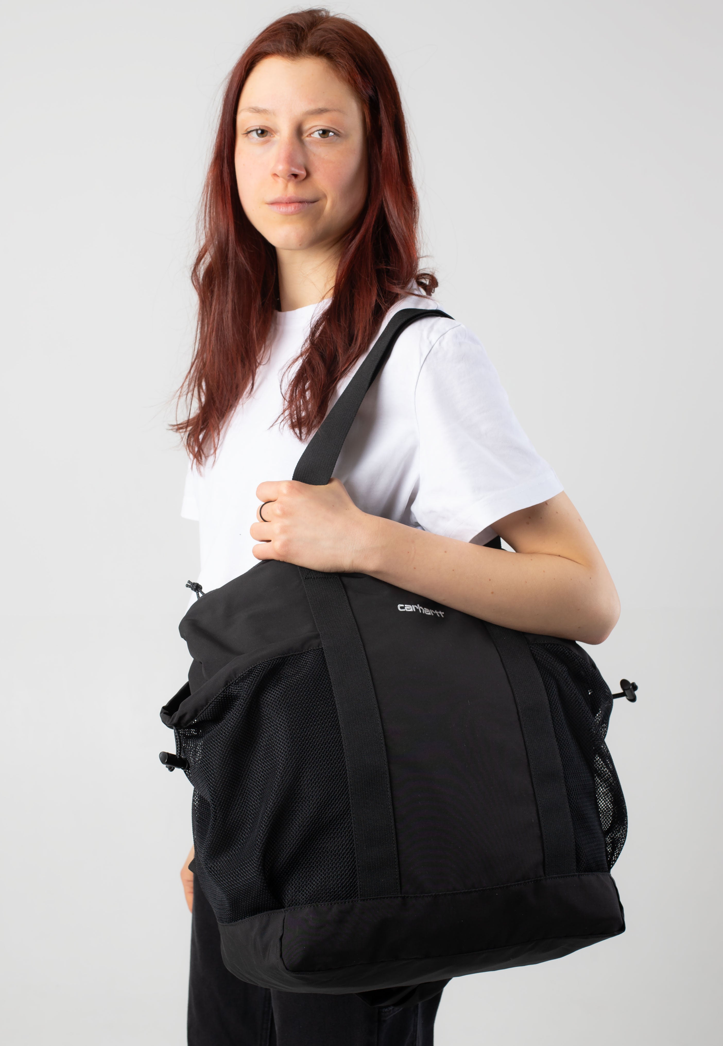 Carhartt WIP - Irwin Black/Black/White - Tote Bag | Neutral-Image