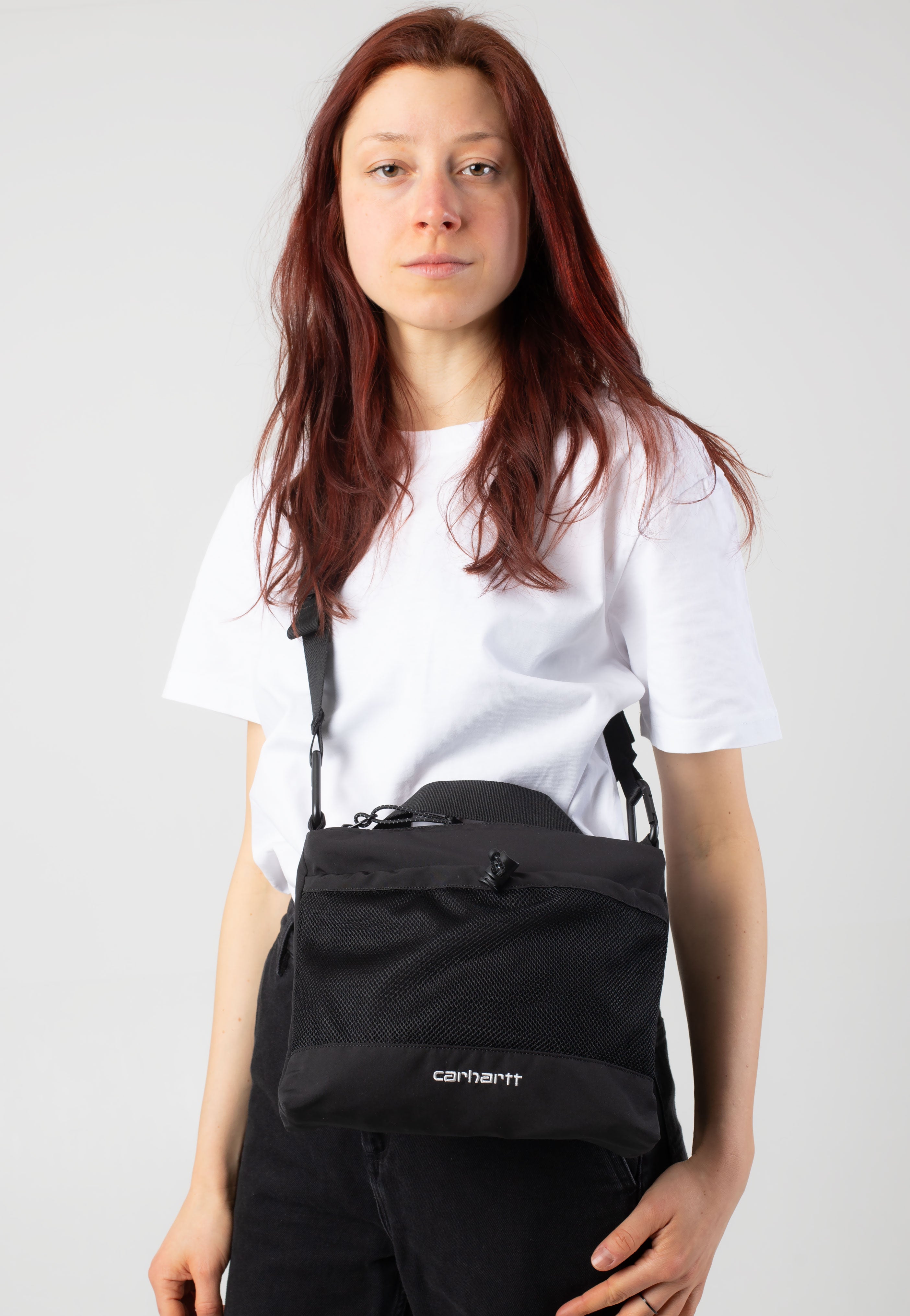 Carhartt WIP - Irwin Black/Black/White - Bag | Neutral-Image