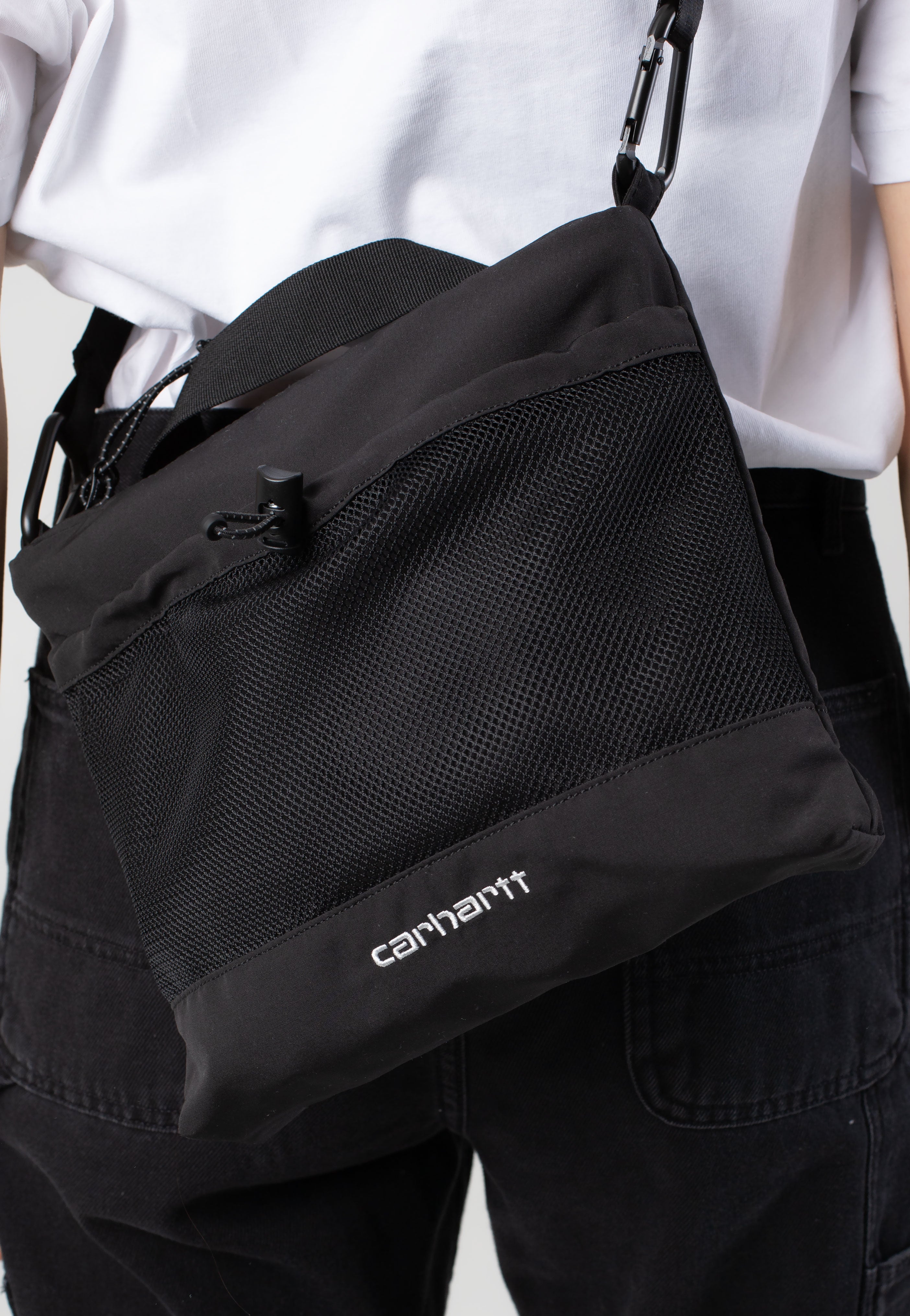 Carhartt WIP - Irwin Black/Black/White - Bag | Neutral-Image