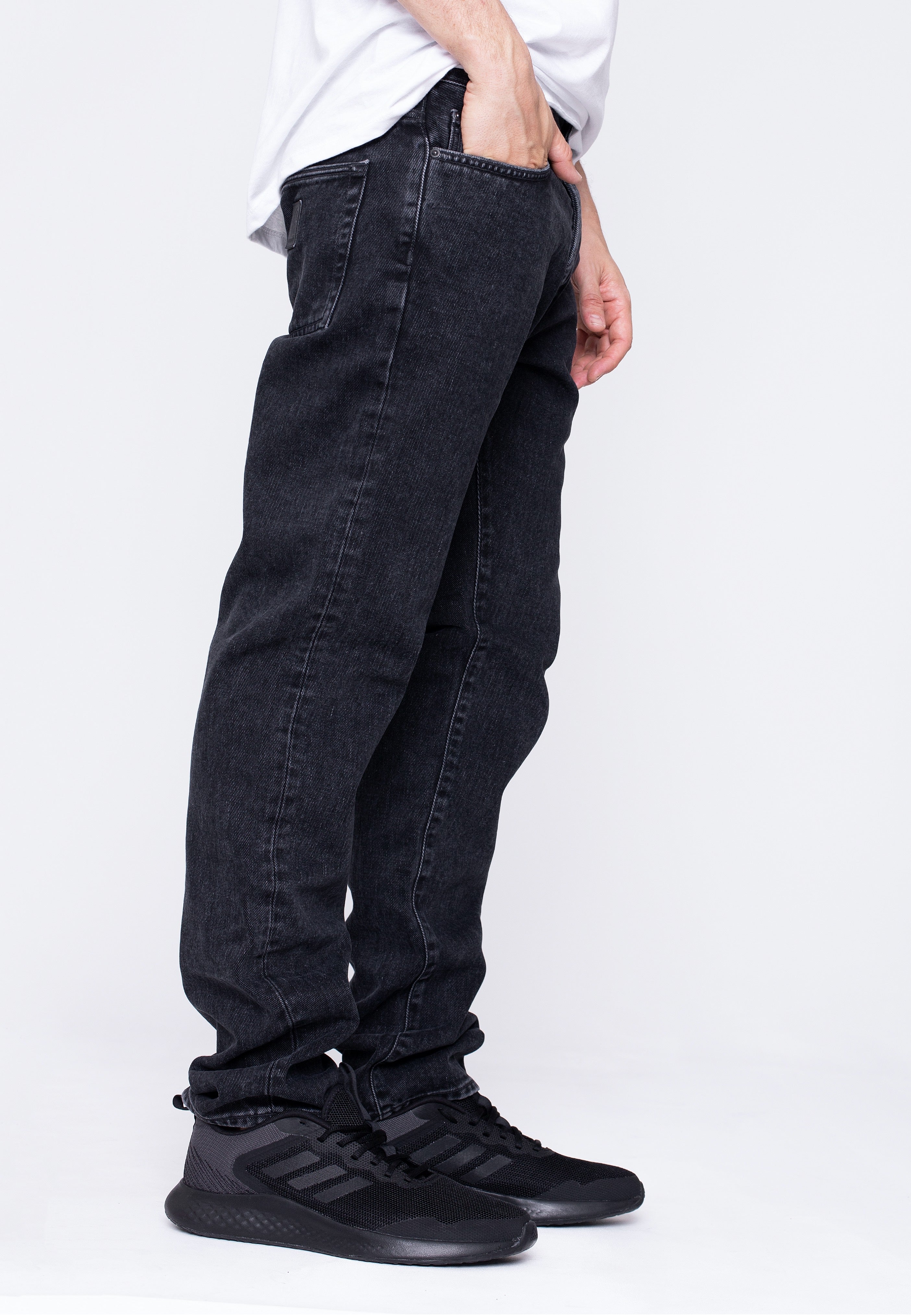 Carhartt WIP - Klondike Black Stone Washed - Jeans | Men-Image