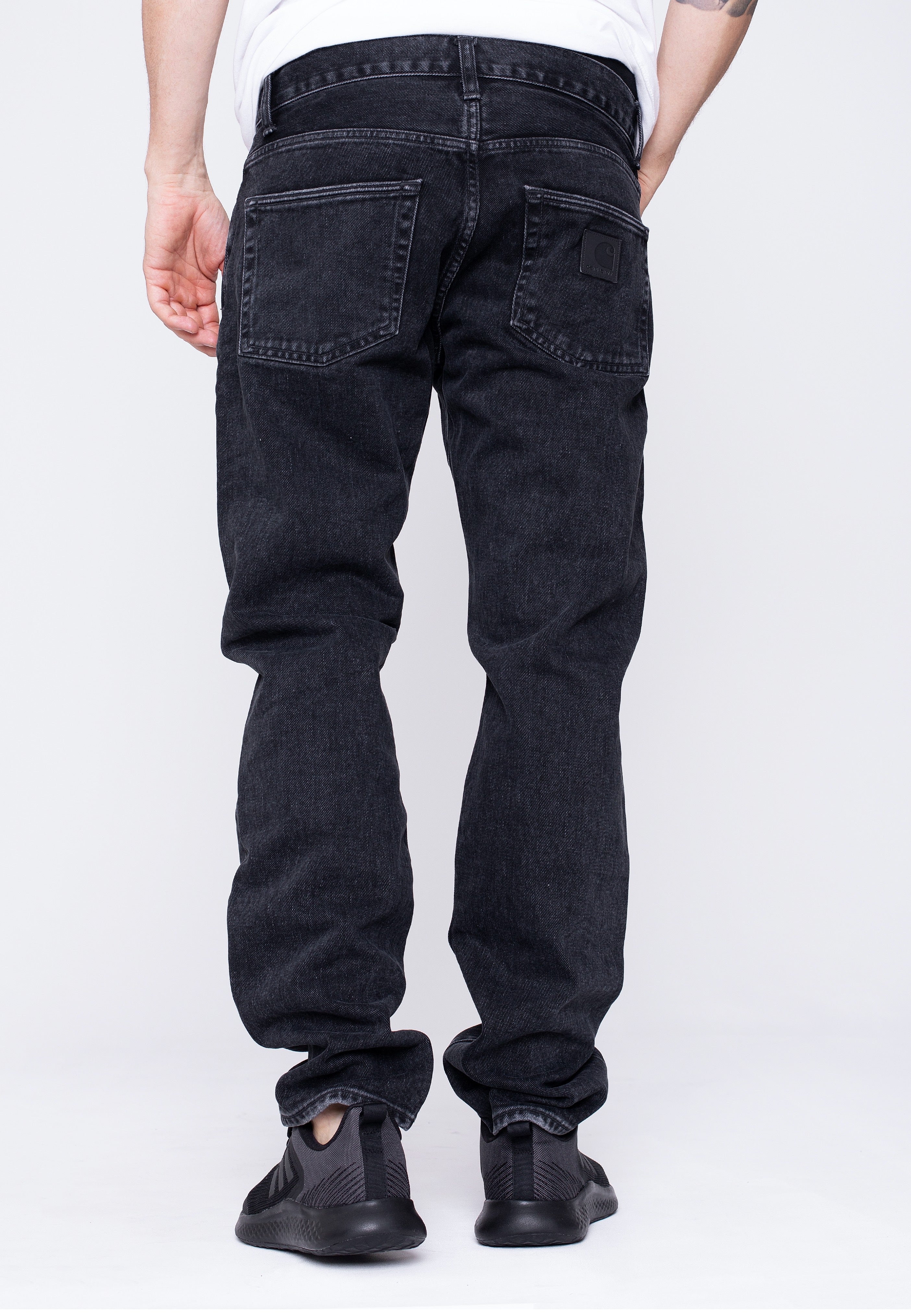 Carhartt WIP - Klondike Black Stone Washed - Jeans | Men-Image
