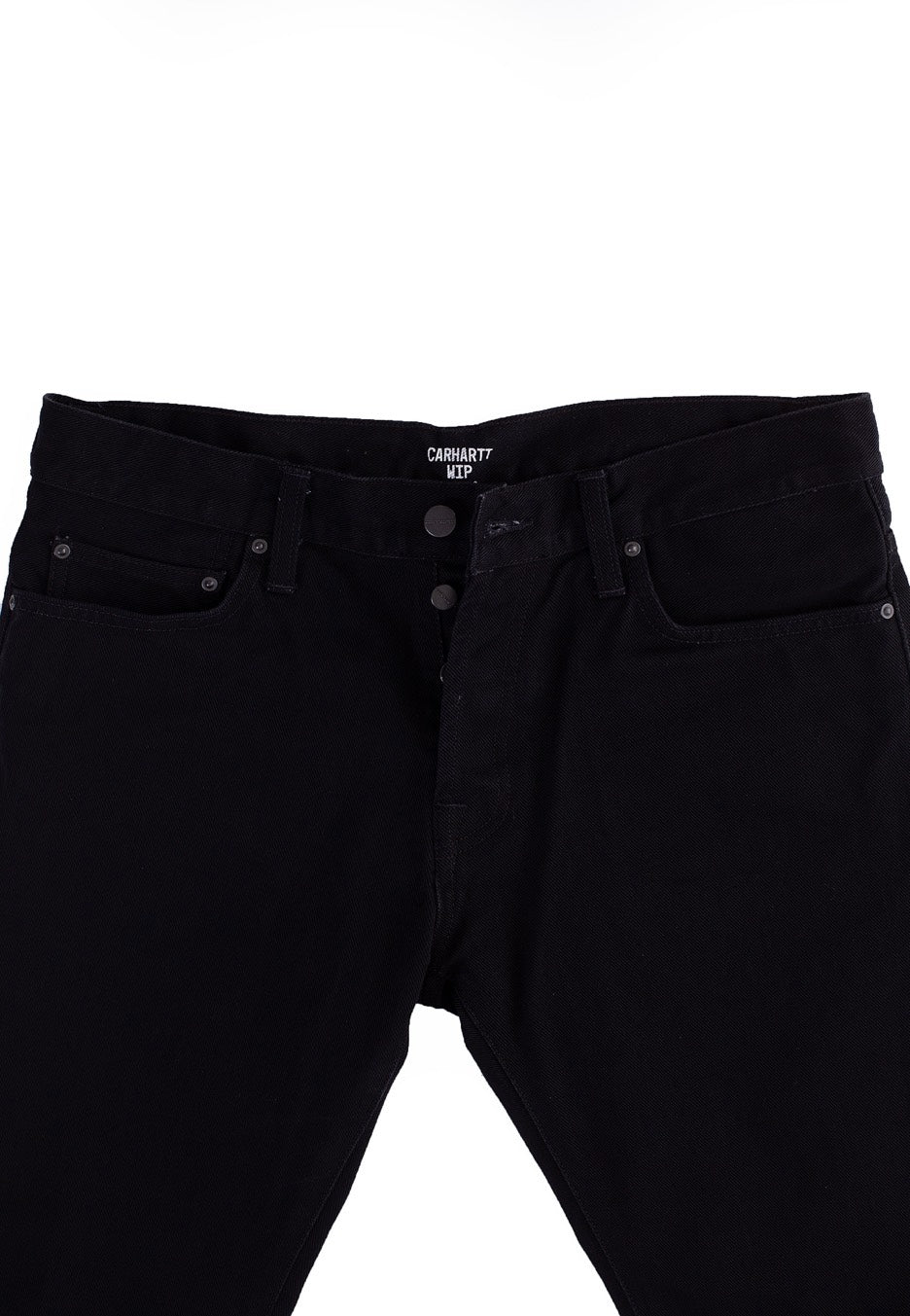 Carhartt WIP - Klondike Maitland Black Rinsed - Jeans | Men-Image