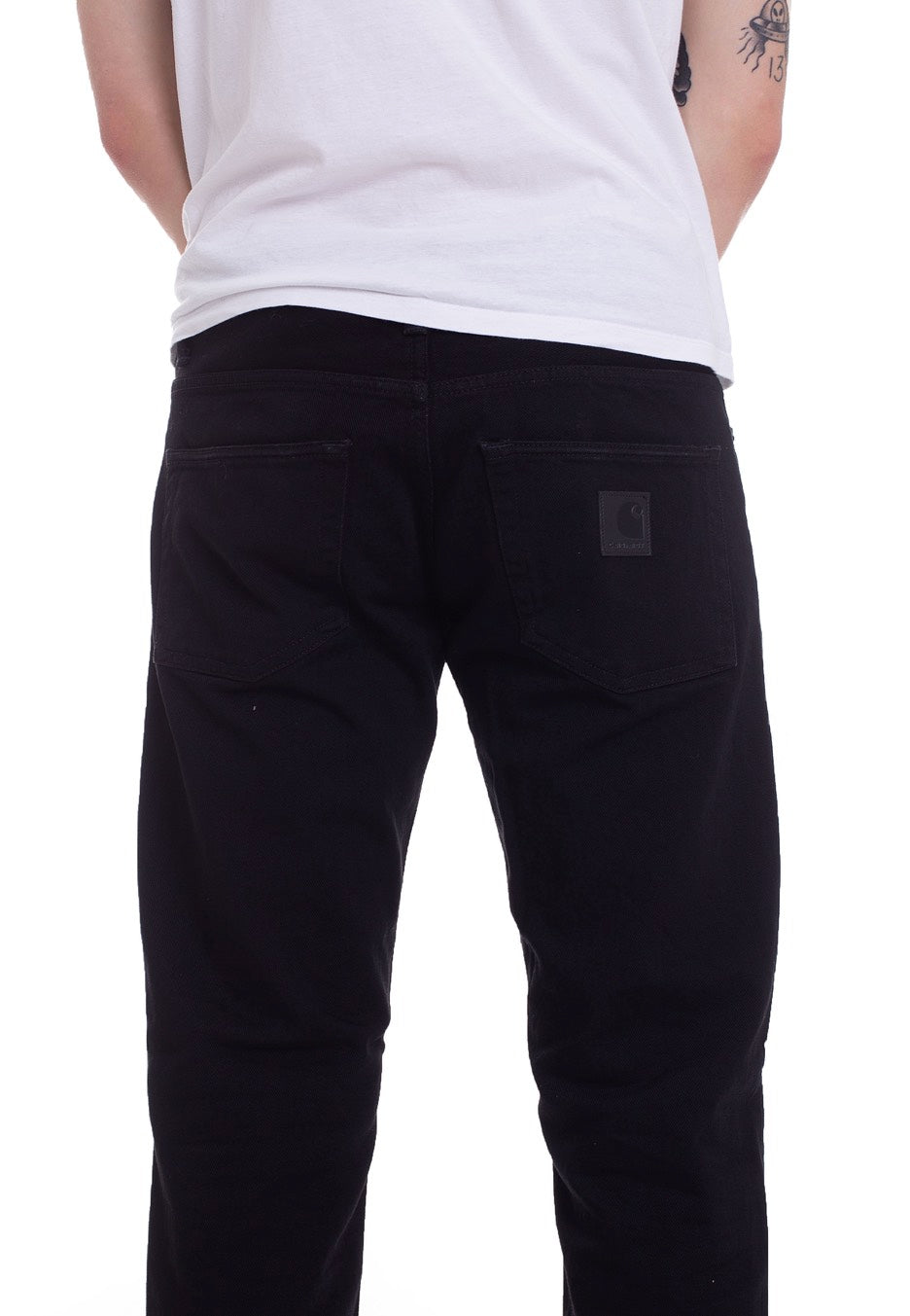 Carhartt WIP - Klondike Maitland Black Rinsed - Jeans | Men-Image