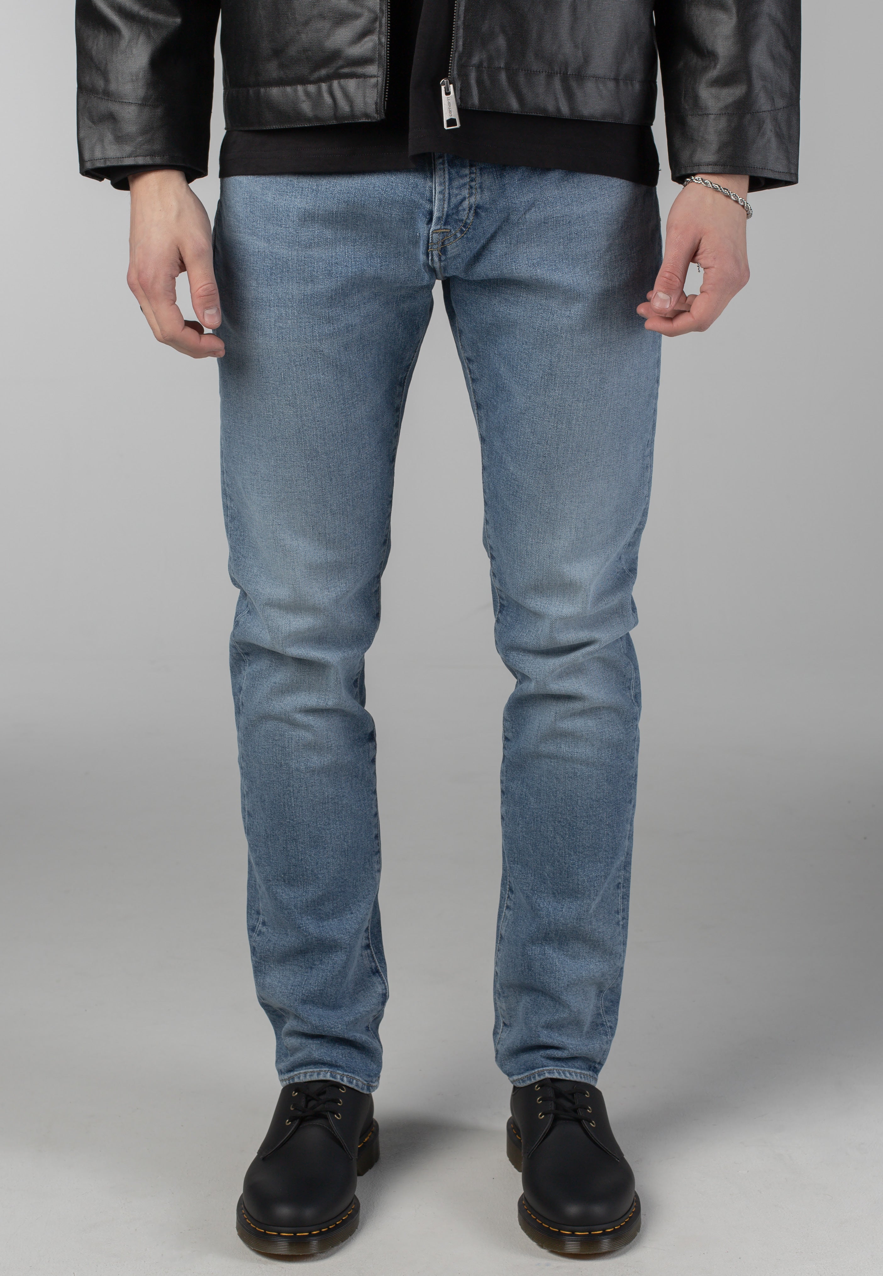 Carhartt WIP - Klondike Mills Blue Worn Bleached - Jeans | Men-Image