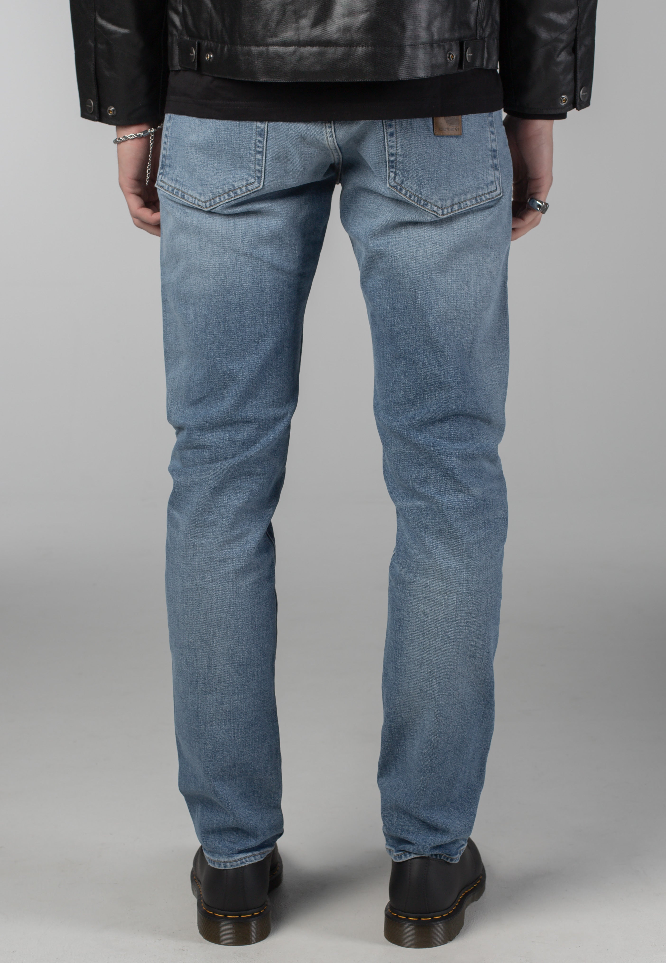 Carhartt WIP - Klondike Mills Blue Worn Bleached - Jeans | Men-Image